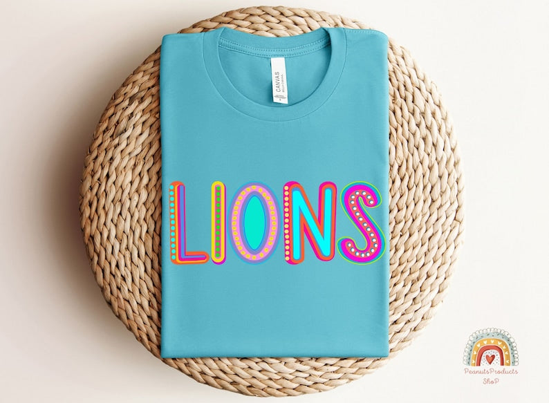 Custom Mascot Shirt, Custom School T-Shirt, Team Mascot Shirt, Teacher Shirt, School Spirit Shirt, Custom Game Day Shirt, Teacher Team Shirt SC1408 08