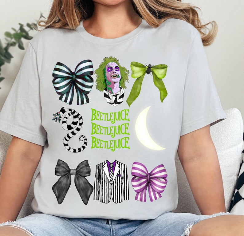Green Beetle Halloween Movie, you’re the ghost with the most,trending beetlejuice,Shirt t-shirt design TD1508 11