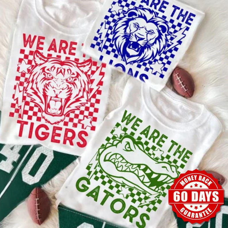 Custom Vintage Checkerboard We Are Mascot School Name Shirt, Favorite Team Shirt, Custom Mascot Retro Shirts, Mascot shirt SC1408 03