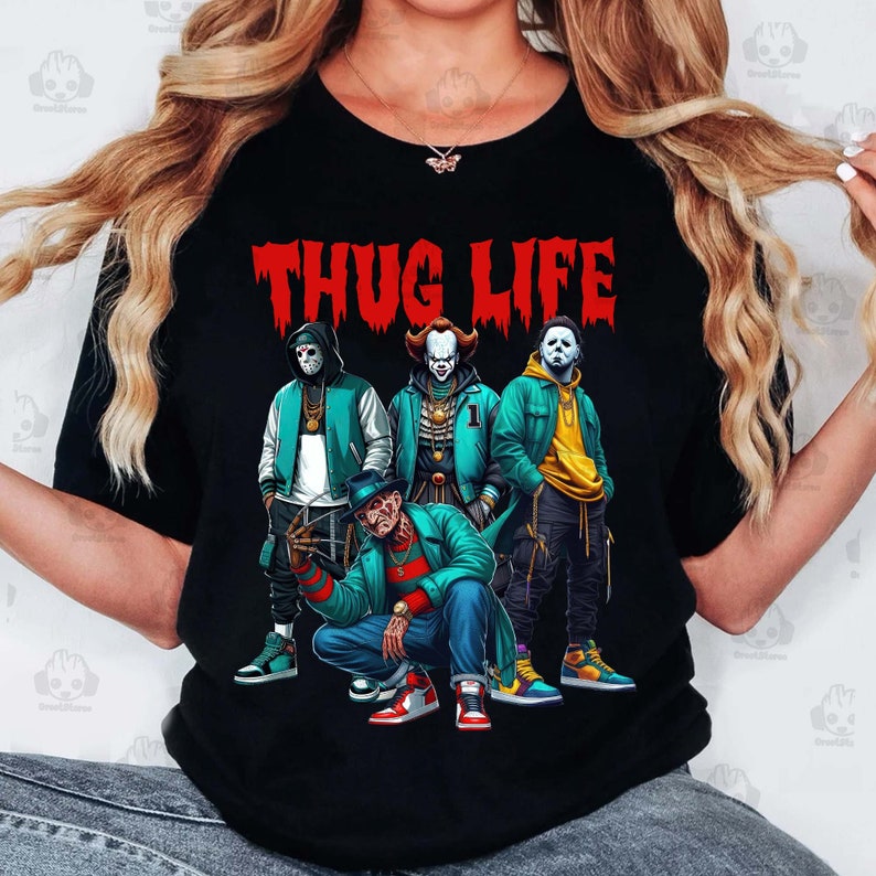 Thug Life Horror Movie Png, Movie Killers Png, Scary Halloween Movie Png, Horror Movie Png, Series Killer Halloween Png, Digital Download HW1408 07