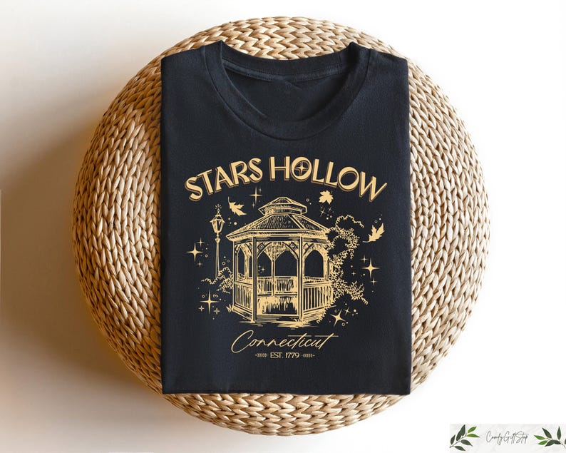 Stars Hollow Sweatshirt, Stars Hollow Where You Lead I Will Follow Shirt, Stars Hollow Tshirt, Retro Style Lukes Diner Crewneck TD1308 16