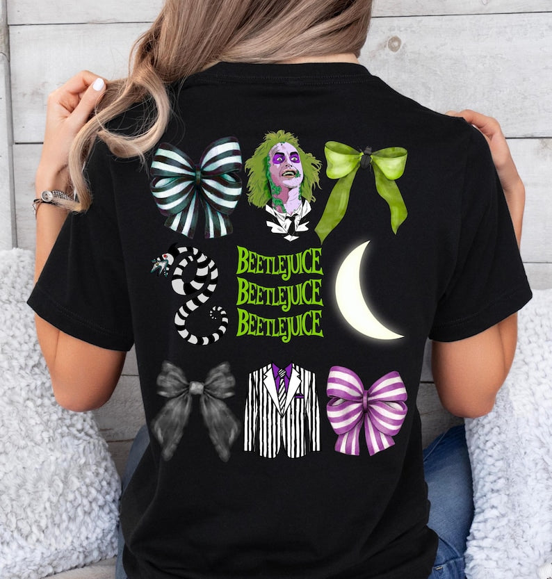 Green Beetle Halloween Movie, you’re the ghost with the most,trending beetlejuice,Shirt t-shirt design TD1508 11