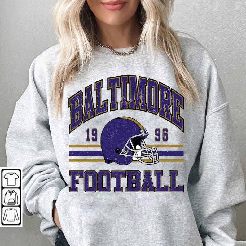 Vintage Baltimore Football Sweatshirt, Baltimore Football Shirt Game Day Shirt Sundays are for Baltimore Football Retro Shirt,Game Day Shirt , TQ1