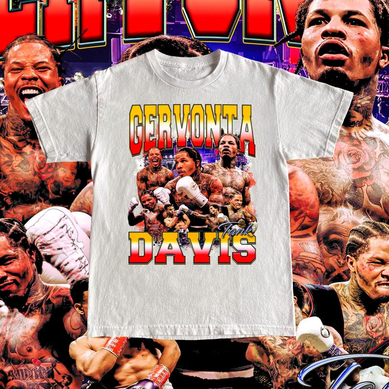 Gervonta Davis Tee - Tank Fighter Boxer Custom Vintage Design High Quality T Shirt