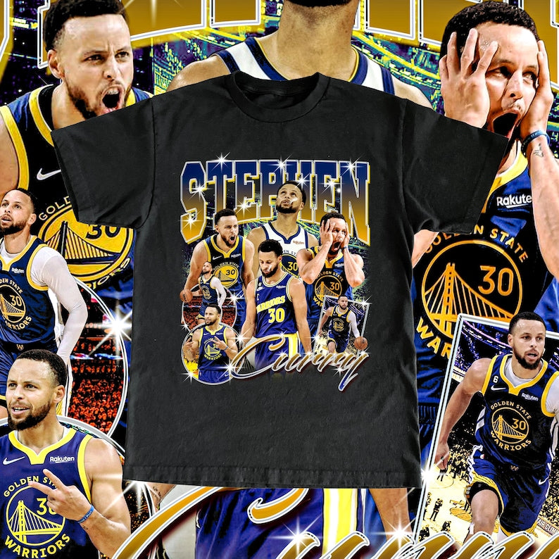 Vintage Stephen Curry Tee - Chef Curry High Quality T Shirt Custom Vintage Design NBA Player Basketball Fan Gift Golden State Warriors Shirt