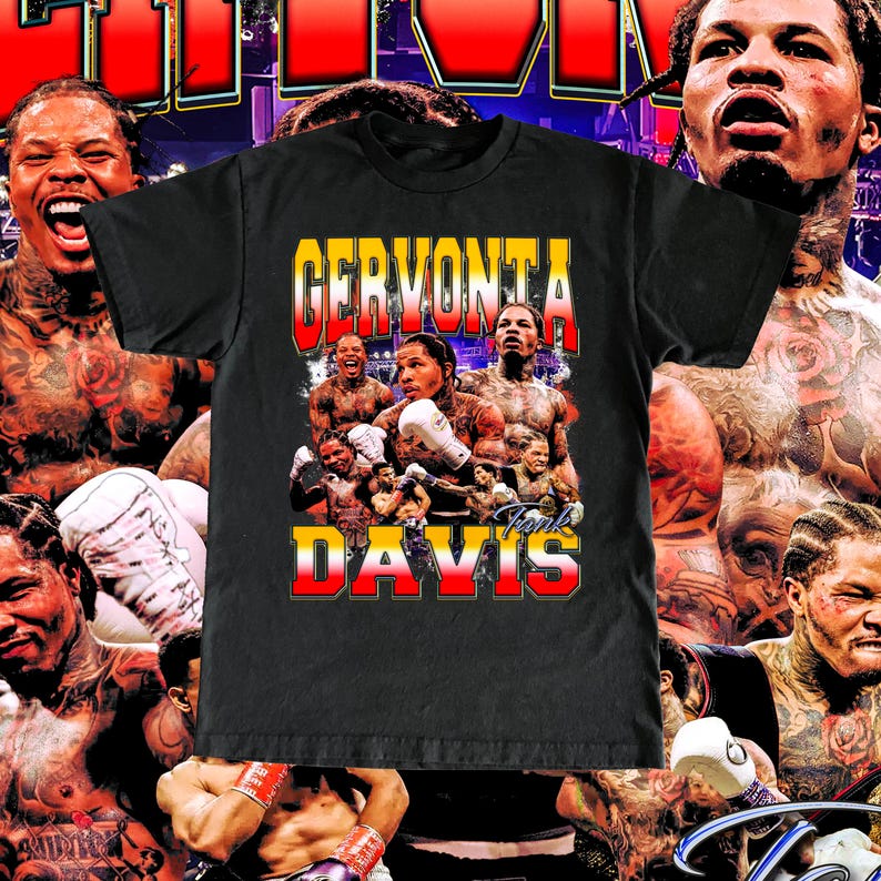 Gervonta Davis Tee - Tank Fighter Boxer Custom Vintage Design High Quality T Shirt