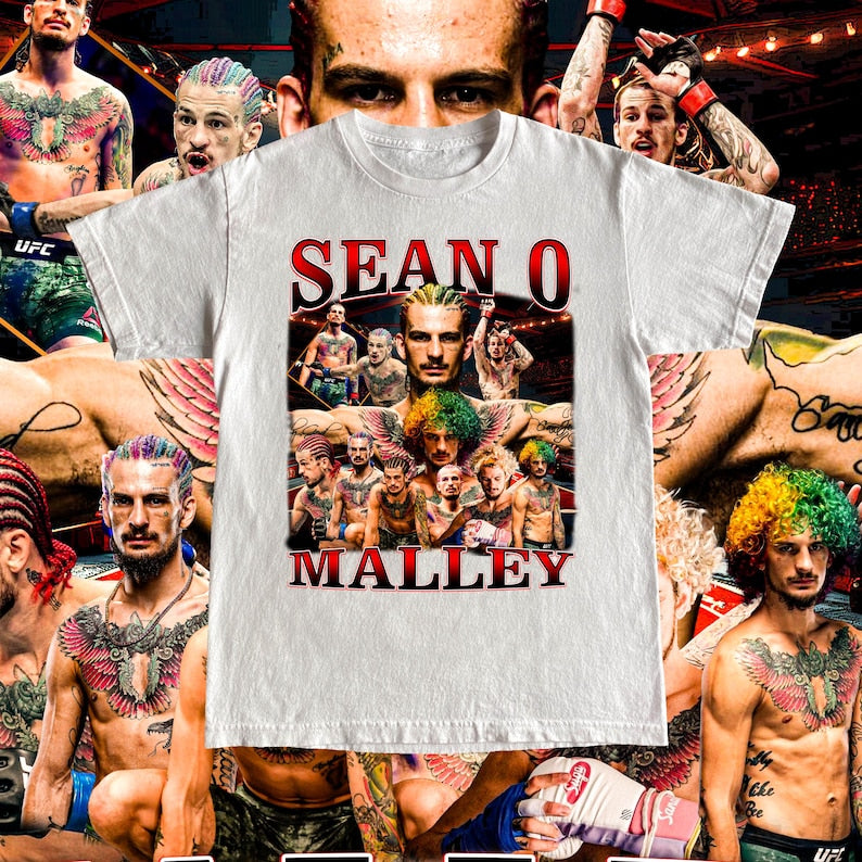 Sean O'Malley High Quality T Shirt UFC Fan Suga Show Champion Custom Vintage Design