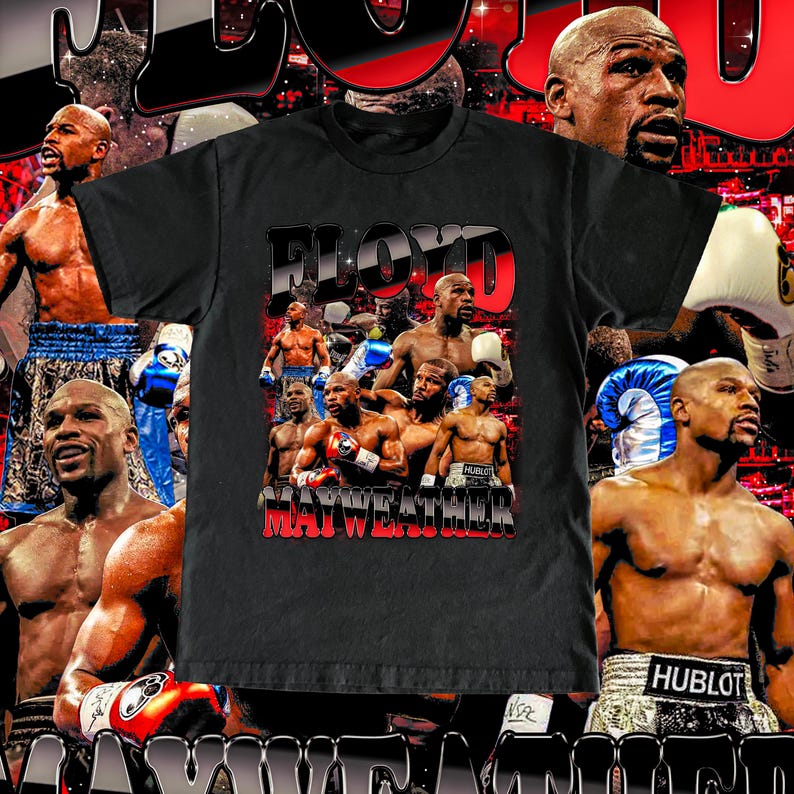 Vintage Floyd Mayweather Tee - Fighter, Boxer Custom Vintage Design High Quality T Shirt