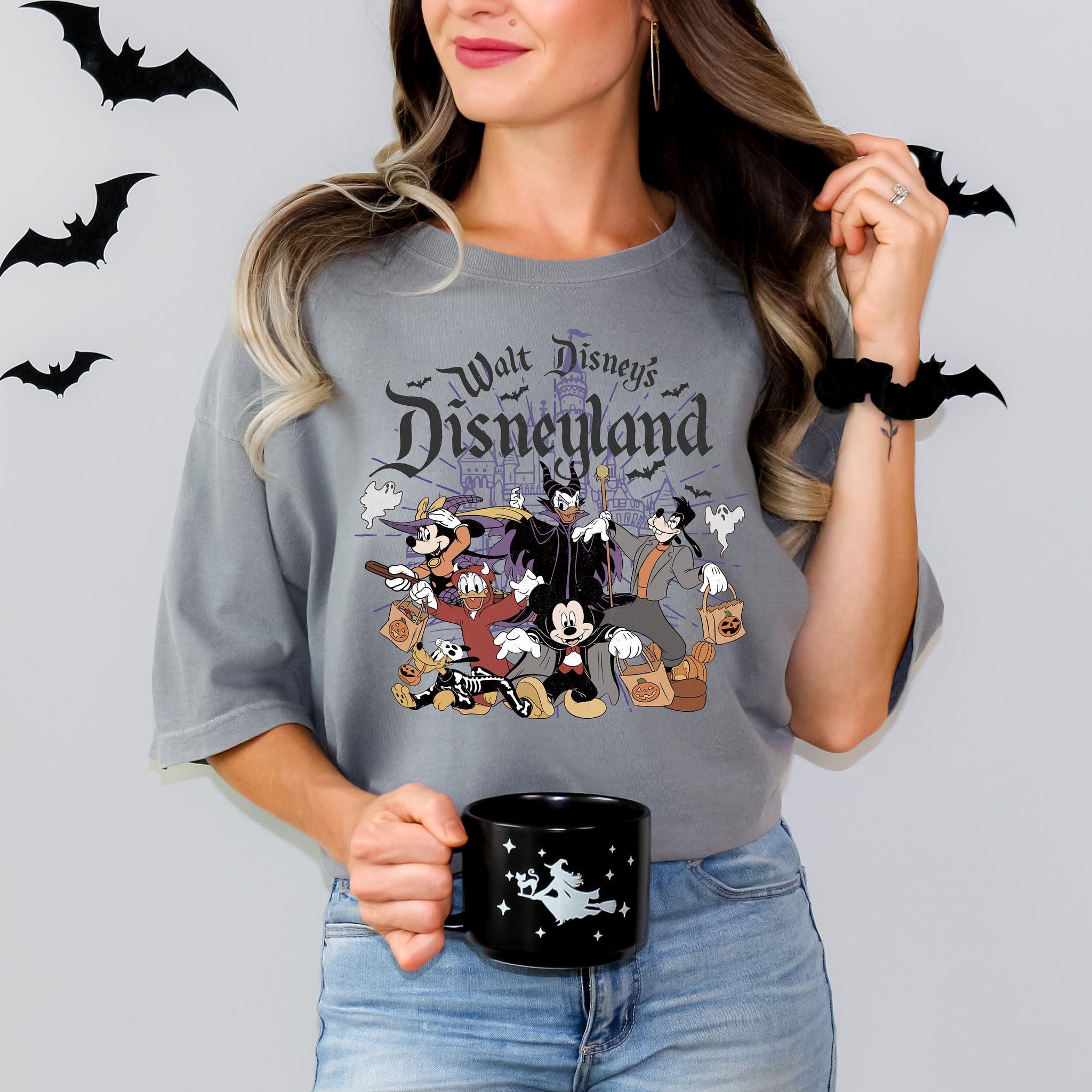  Halloween Disneyland Shirt, Halloween Mickey Not So Scary Shirt, Halloween Spooky Season Shirt, Disneyland Trip Matching TeeHW1608 08