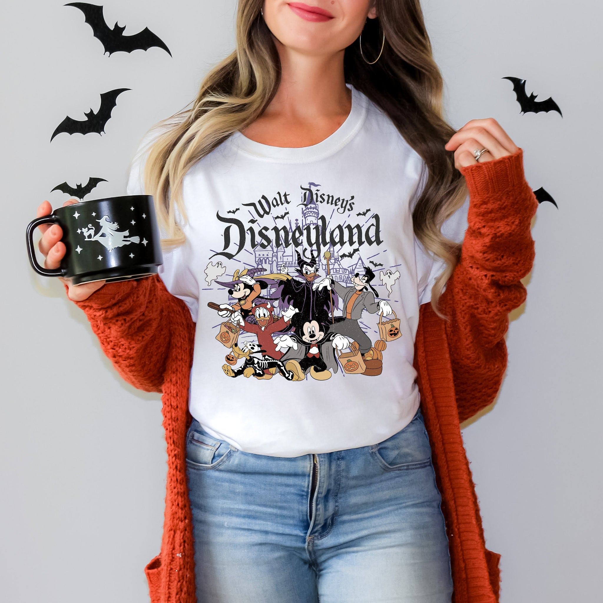  Halloween Disneyland Shirt, Halloween Mickey Not So Scary Shirt, Halloween Spooky Season Shirt, Disneyland Trip Matching TeeHW1608 08