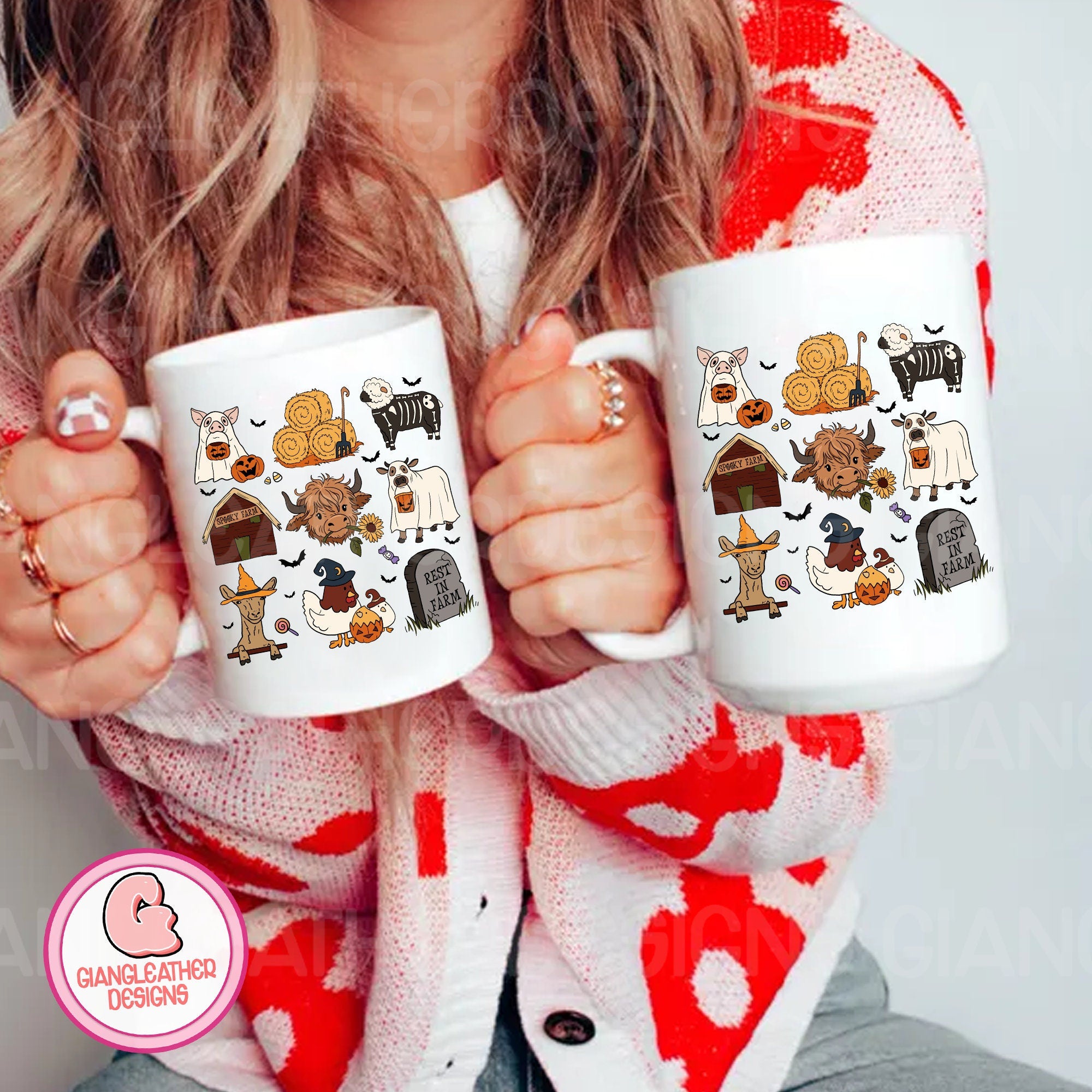 Highland Cow Halloween Shirt,Halloween Shirt,spooky farm Shirt,Western Halloween,Funny Halloween animals Shirt,Ghost Chicken Shirt,Farm Animal Shirt HW1908 21