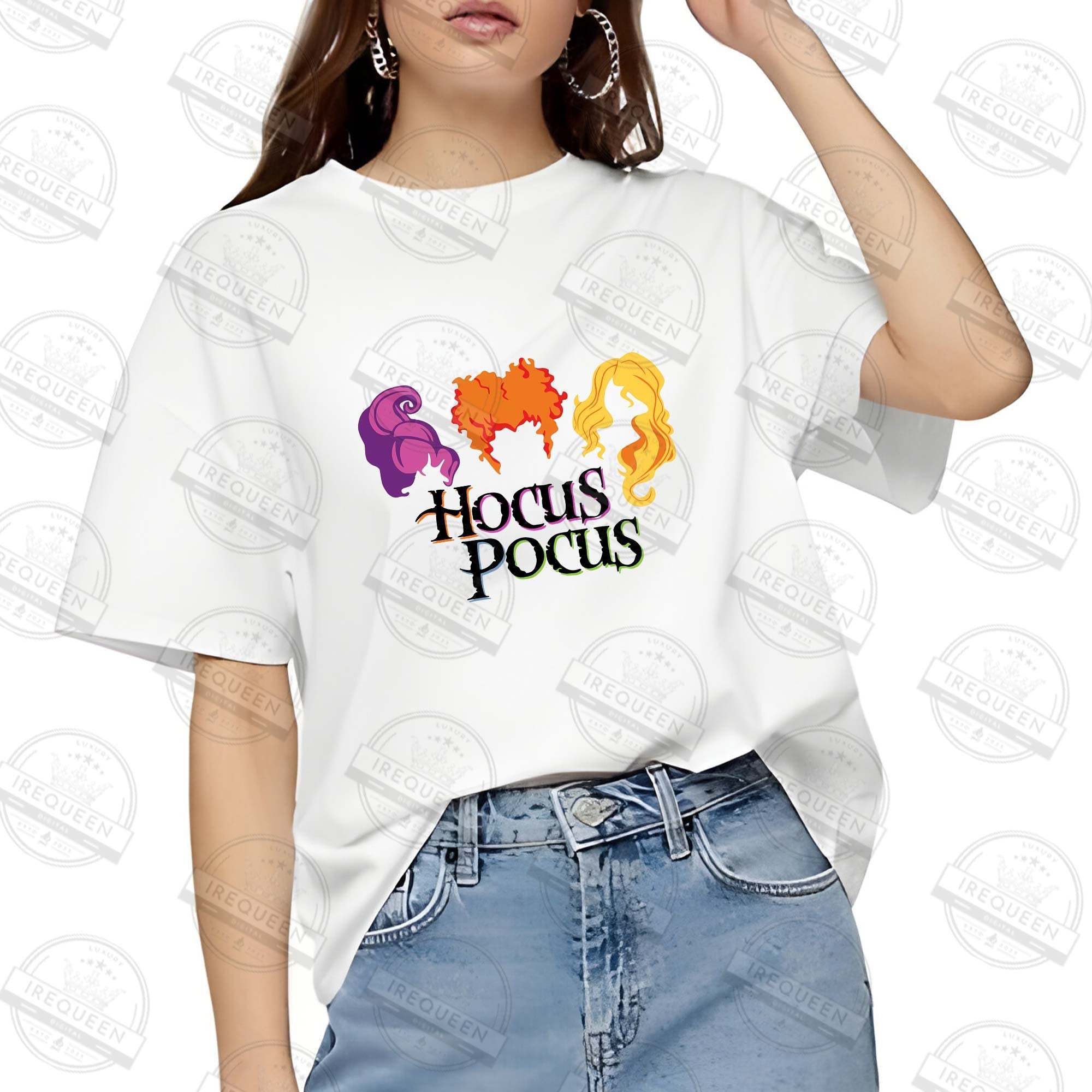 Witches Sisters Movie Shirt, Retro Halloween Character Shirt, Bad Witches Vibes Shirt, Retro Witches Movie Shirt, Halloween Design Shirt, Digital File HW1908 12