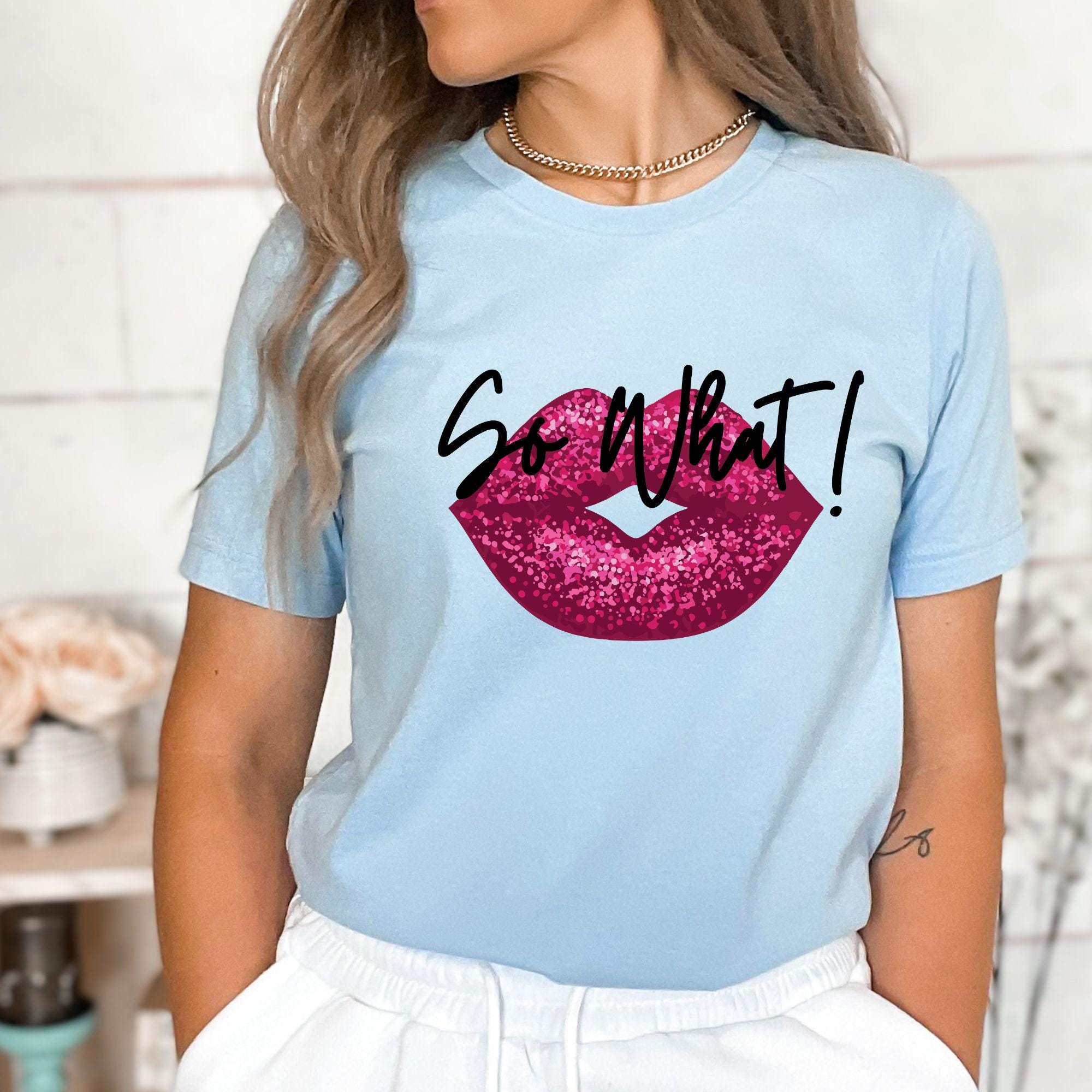 Trendy P!nk T Shirt, For Music Lovers Concert Tee For Pink,Pink Lover Gift For Her, Pink Concert Outfit, Song Lyrics Tee, So What Song Shirt TD2308 10