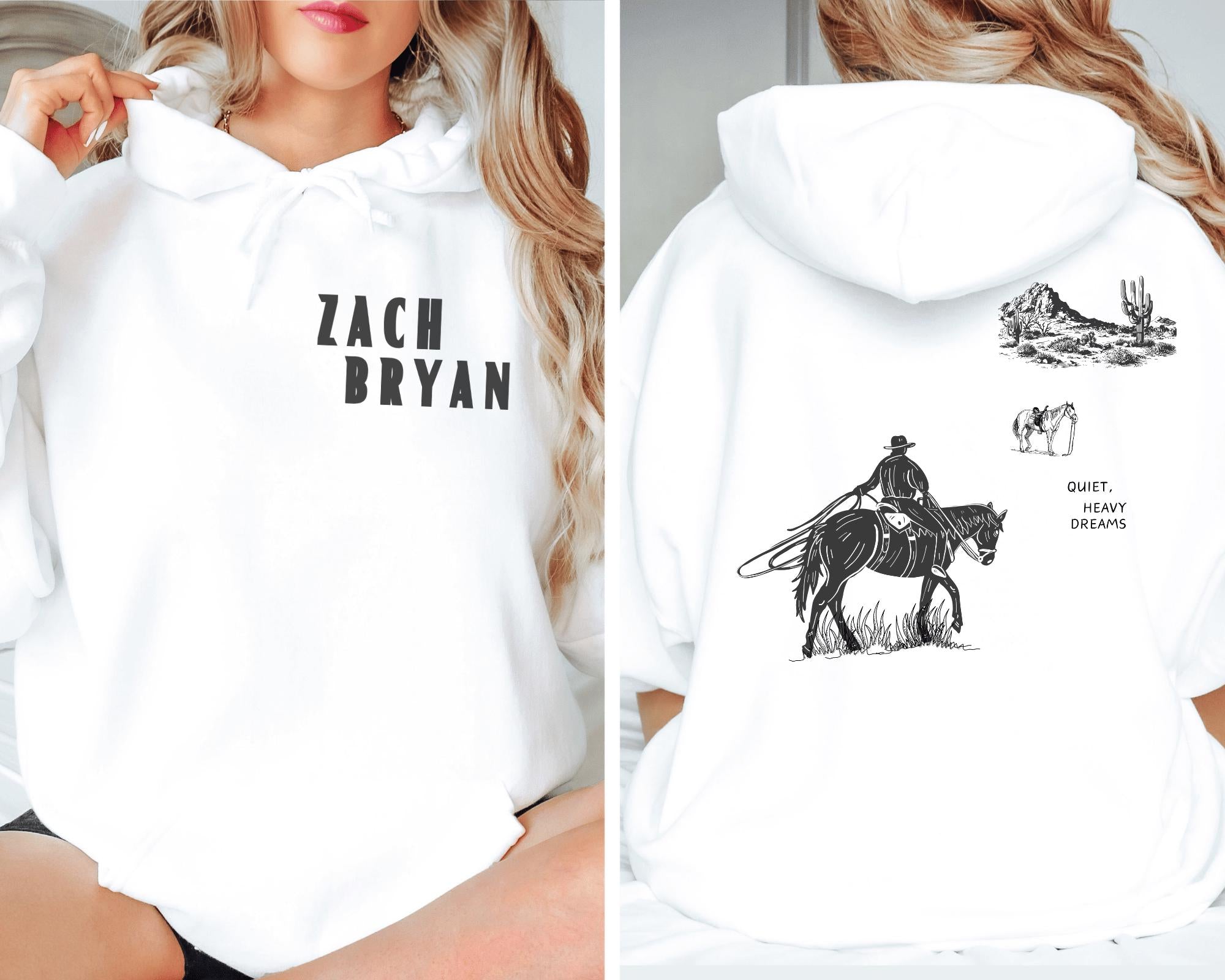 Zach Bryan Hoodie, Childers Bryan 24 Cowboy Sweatshirt, Retro Rodeo Gift, Desert Outfit, Western Man Top, Country Girl Clothing, Music Zach MS2008 19