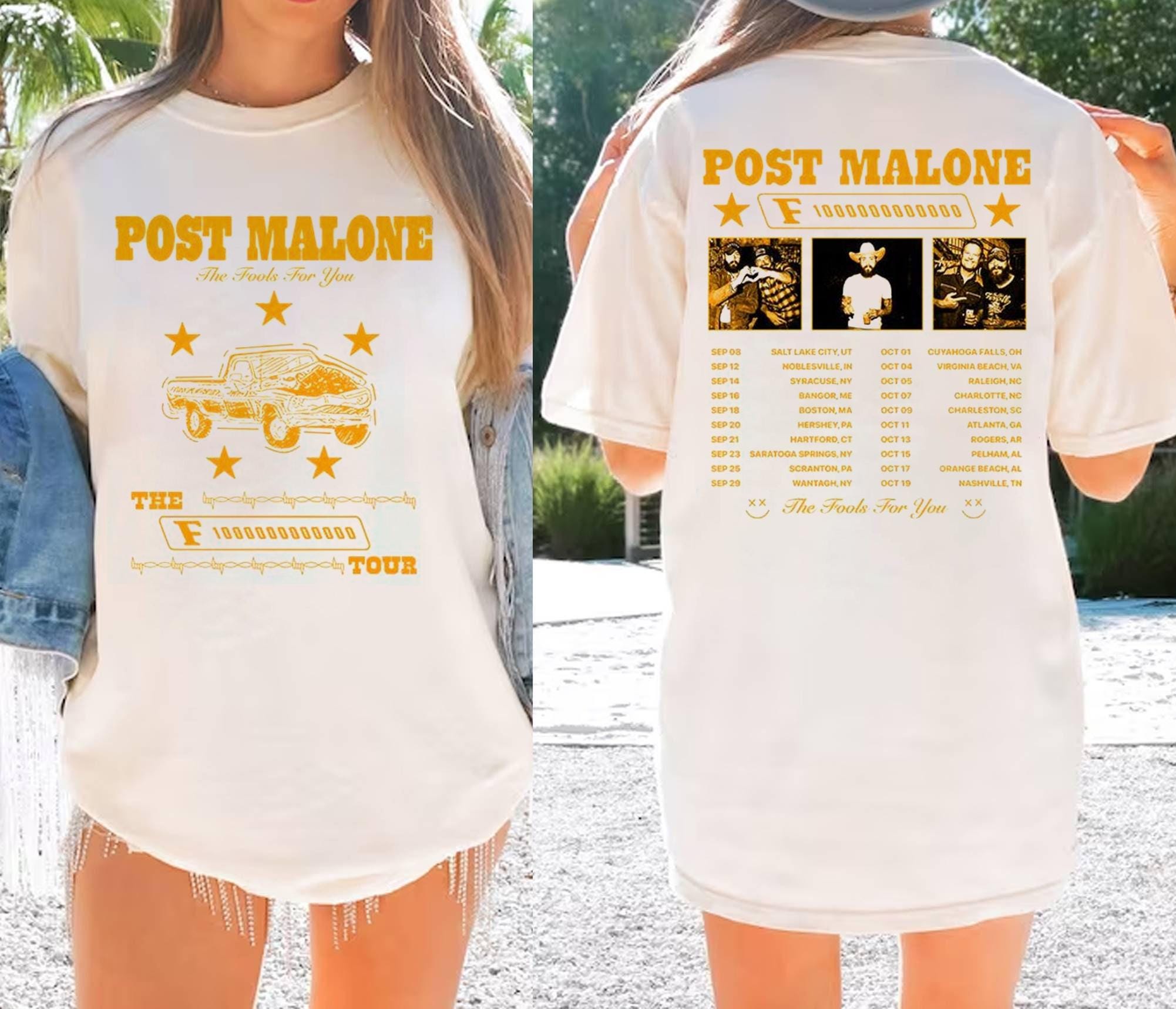 Post Malone Shirt, Post Malone The F-1 Trillion Album Shirt, 2024 Concert Shirt, Posty Tee, Tour 2024 Shirt MS2208 16