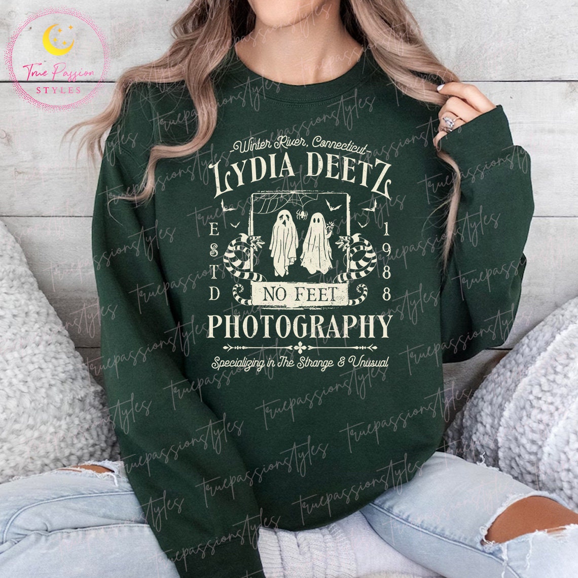 Lydia Deetz Photography Shirt, Spooky Season T-shirt, Goth Halloween Shirt, Sweatshirt, Hoodie E7112 TD0409 02