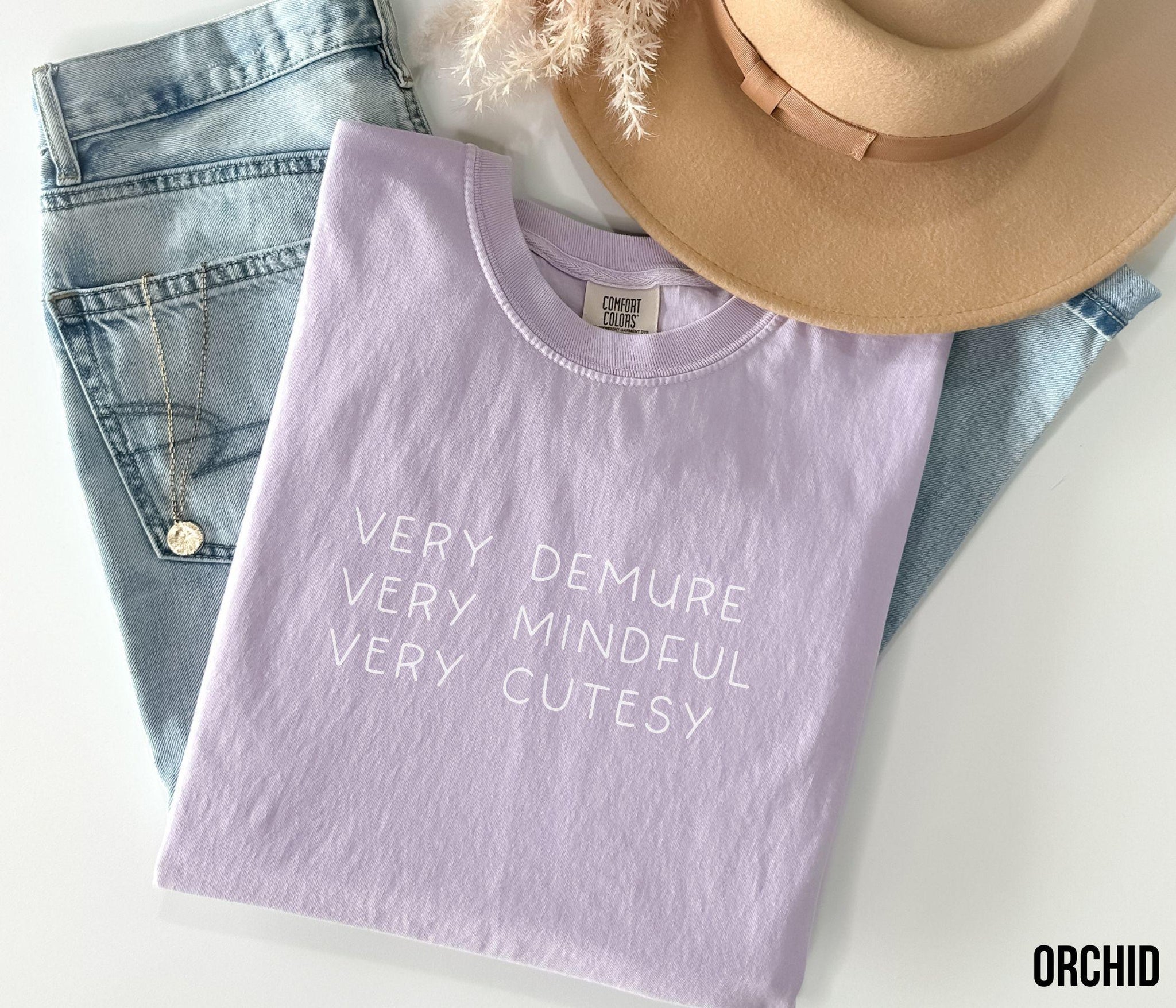 Very Demure Shirt Demure Tshirt Gifts for Demure Girls Women Strong Women Trending Words cutesy trendy tee oversize s TD2308 13