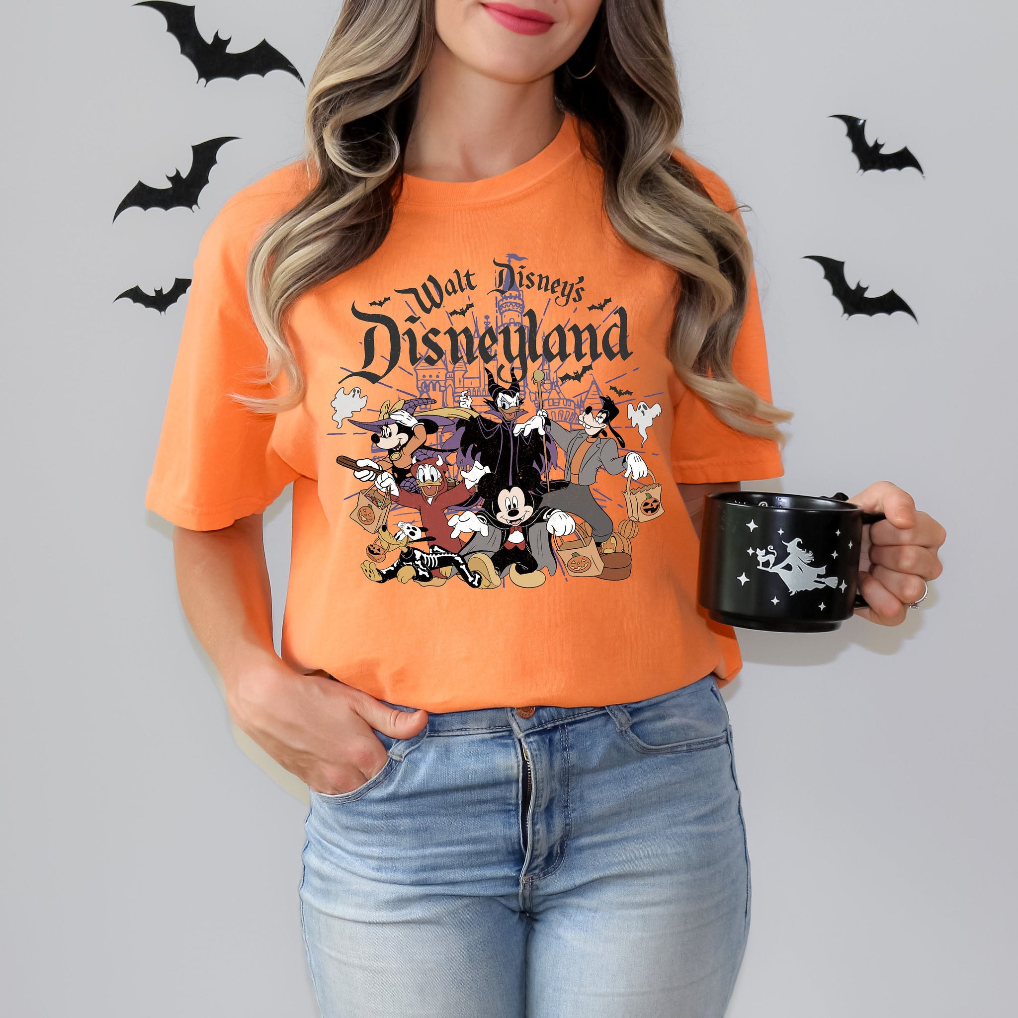  Halloween Disneyland Shirt, Halloween Mickey Not So Scary Shirt, Halloween Spooky Season Shirt, Disneyland Trip Matching TeeHW1608 08