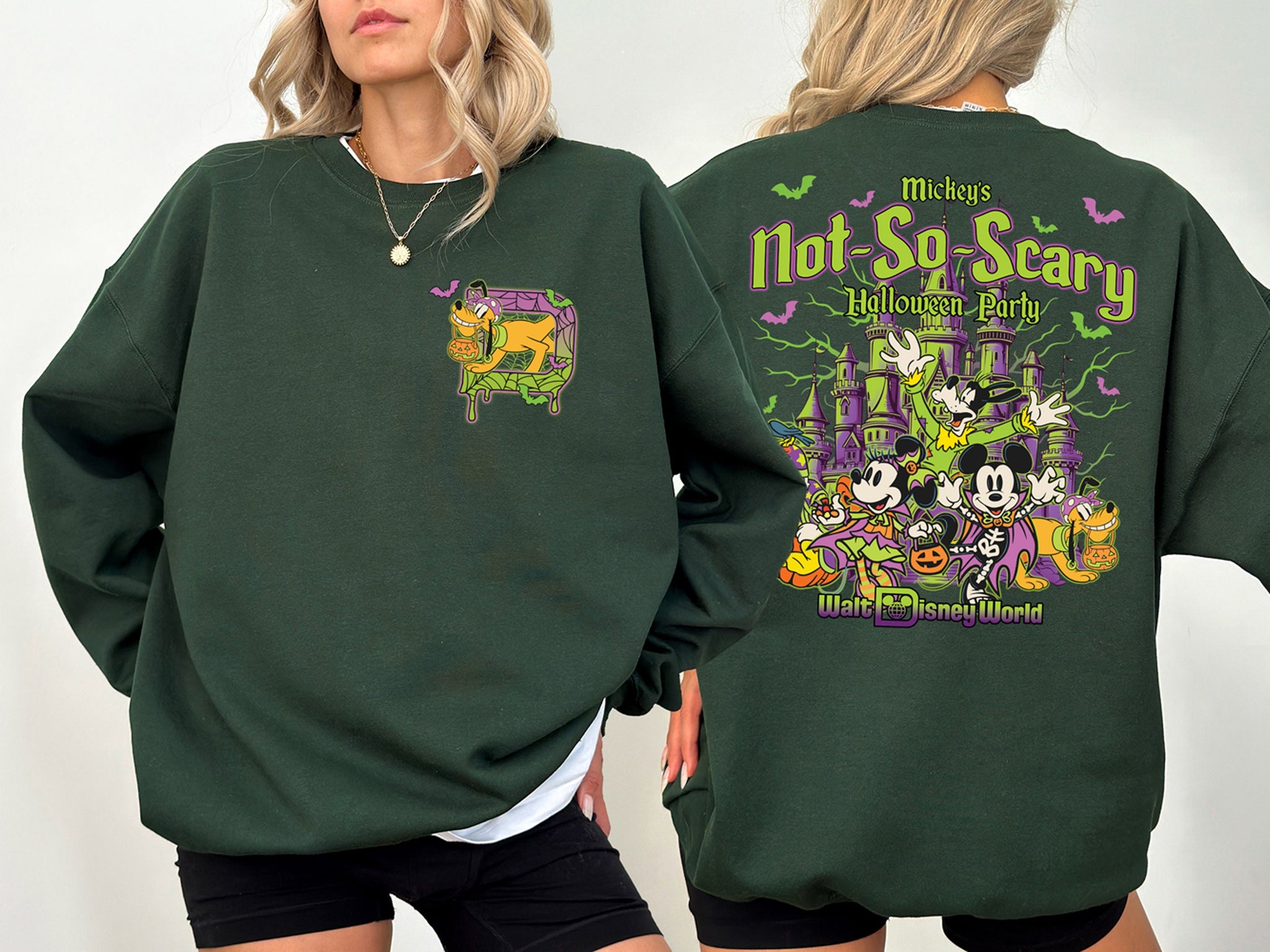 Mickey's Not So Scary Halloween Party Shirt, Walt Disney World Halloween Shirt, Mickey and Friends Halloween Shirt, Disney Halloween ShirtHW1608 03