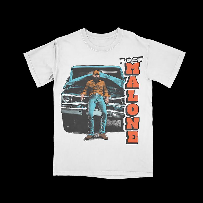 Post Malone F-1 Trillion Truck Shirt, Vintage Bootleg Rap Tee, Retro 90s Music Merch, Unique Rapper Gift, Unisex Tour T-Shirt, Fan Favorite TD3008 18