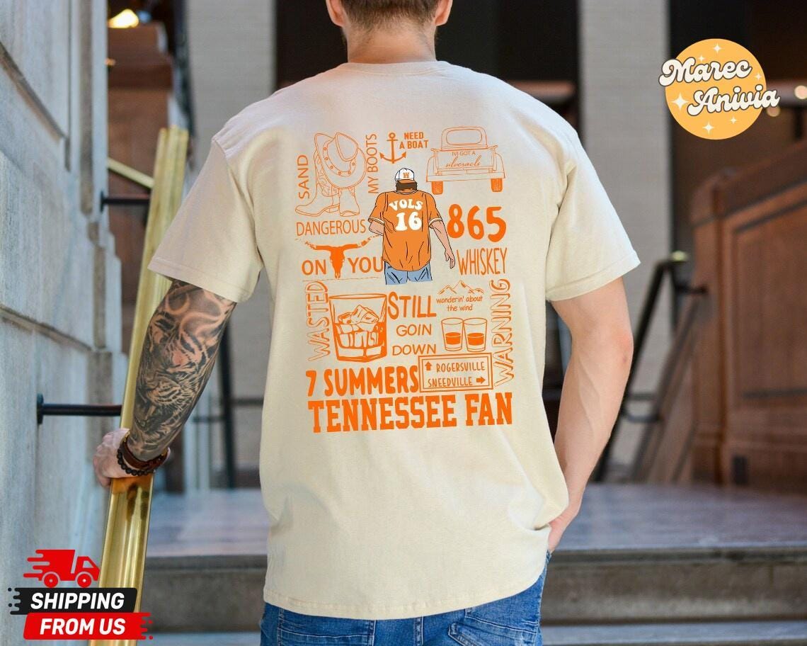 Morgan Wallen 7 Summer Tennessee Fan T-Shirt, Morgan Wallet Shirt, Tennessee Vols Wallen Sweatshirt, Morgan Wallen Merch, Gift For Him TD0509 01