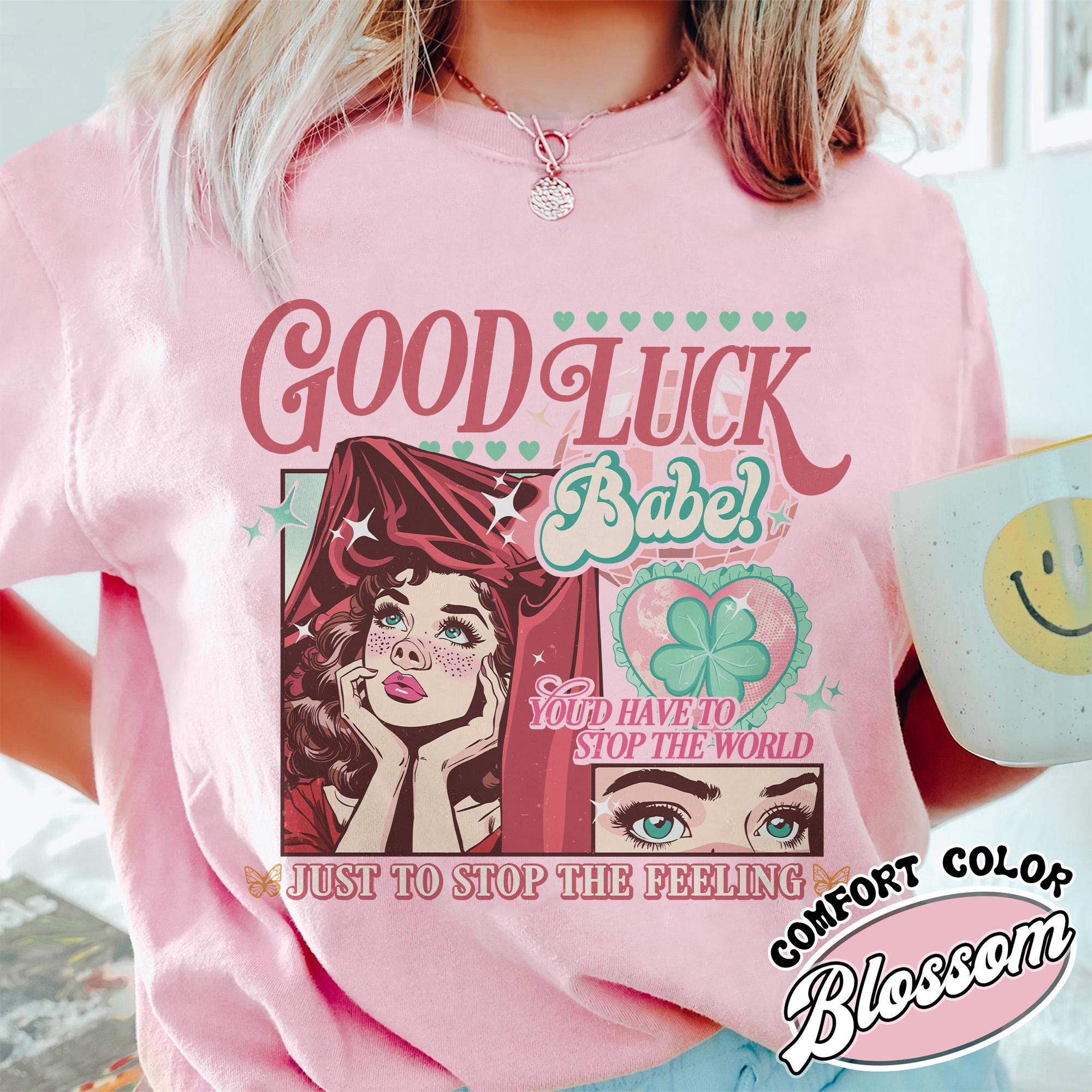 Chappell Roan Tshirt Good Luck Babe, Good Luck Babe Shirt, Rise And Fall Of A Midwest Princess, Chappell Roan Pizza Hot To Go,Good Luck Babe TD3008 04