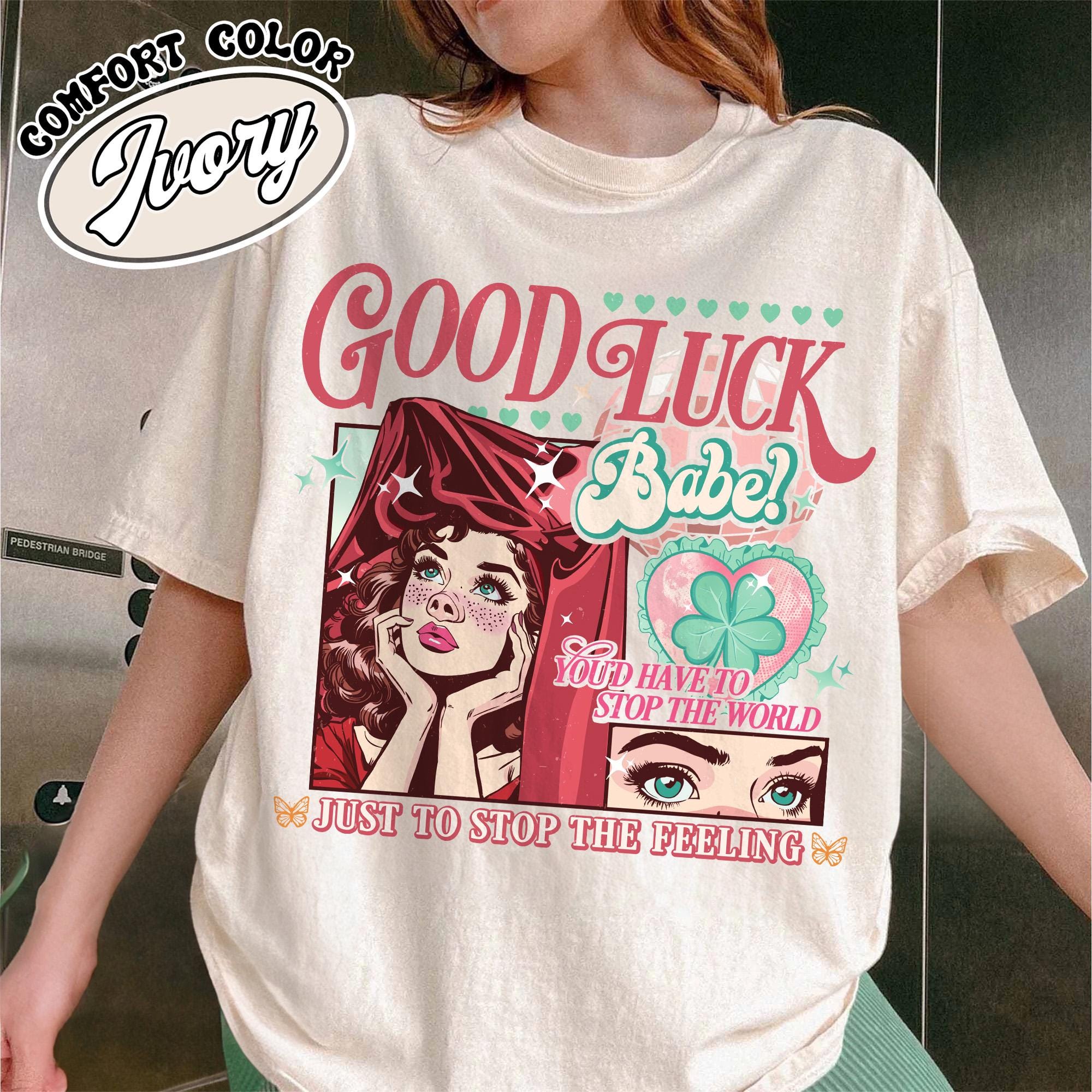 Chappell Roan Tshirt Good Luck Babe, Good Luck Babe Shirt, Rise And Fall Of A Midwest Princess, Chappell Roan Pizza Hot To Go,Good Luck Babe TD3008 04