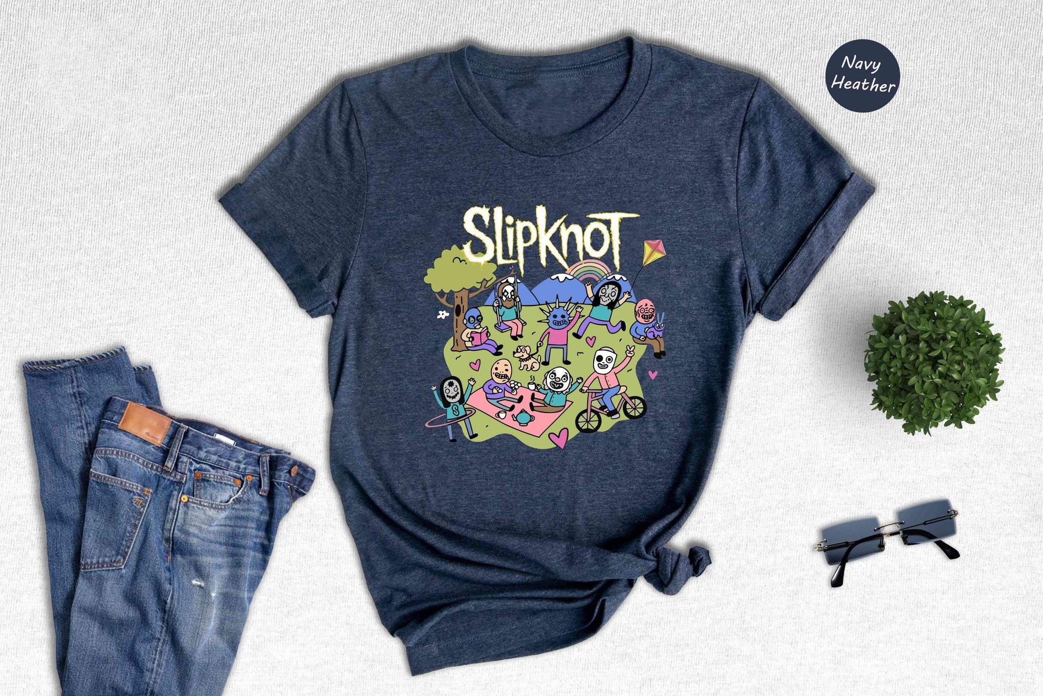 Slipknot Shirt, Vintage Slipknot Shirt, Hard Rock Shirt, Slipknot Retro Shirt, Slipknot Tour Shirt, Concert Shirt TD0509 06