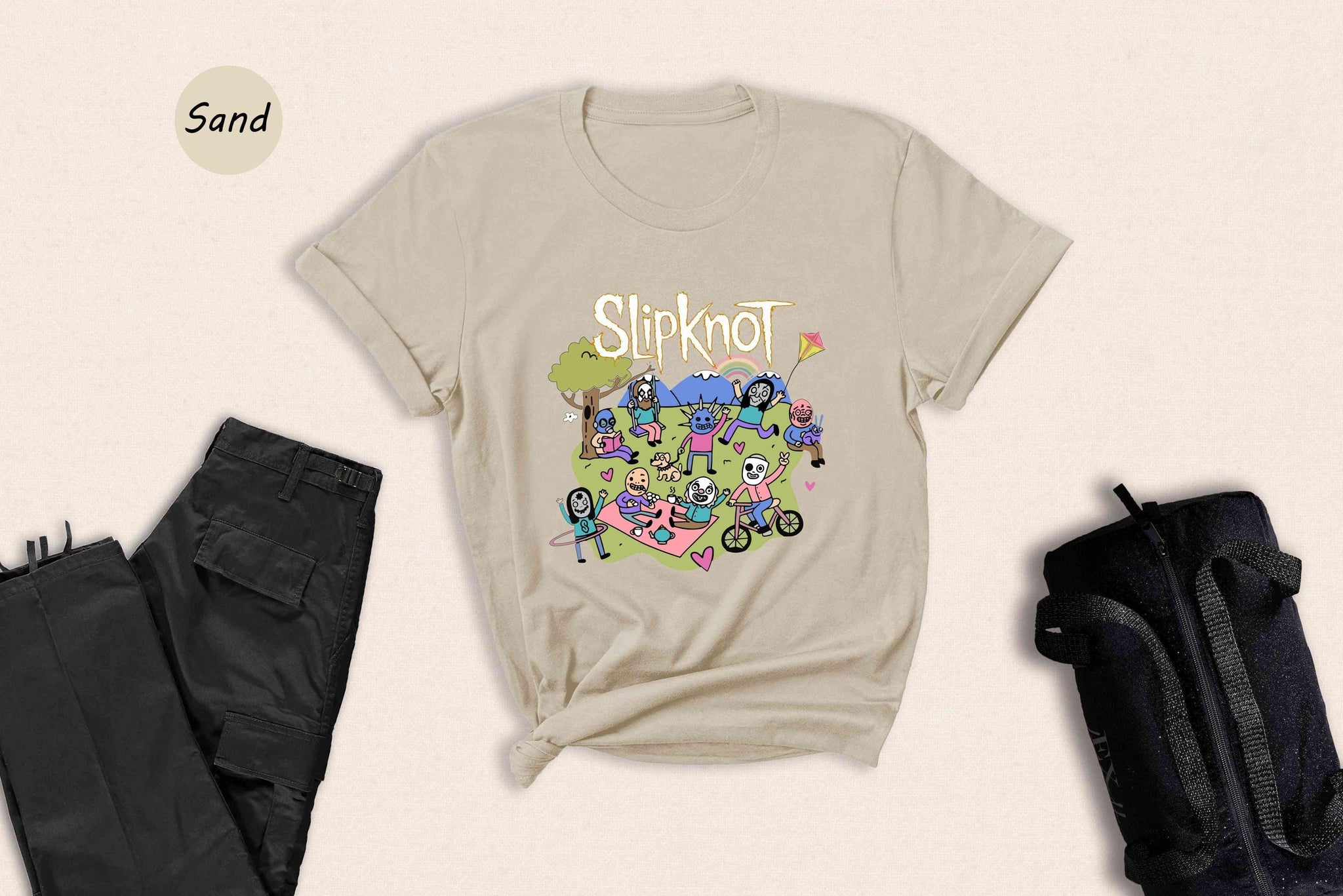 Slipknot Shirt, Vintage Slipknot Shirt, Hard Rock Shirt, Slipknot Retro Shirt, Slipknot Tour Shirt, Concert Shirt TD0509 06