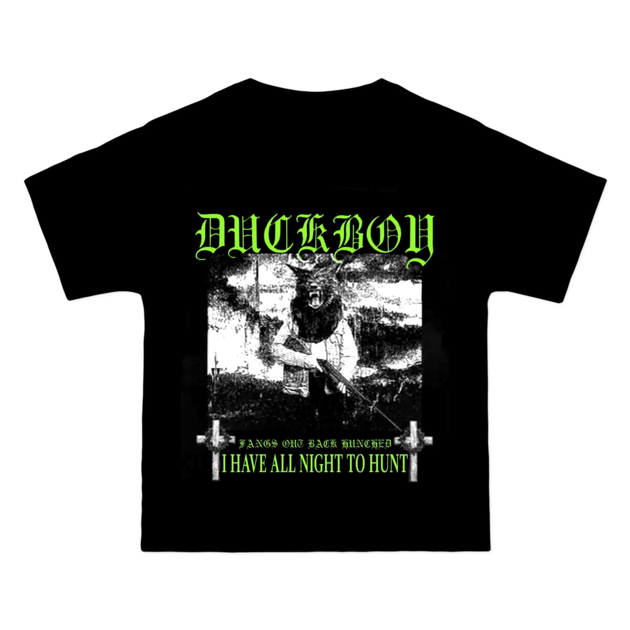 Suicideboyss duckboy ruby rougarou tee graphic graphic g59 greyday tour grey five nine heavyweight black or white tee shortsleeve shirt TD3008 09