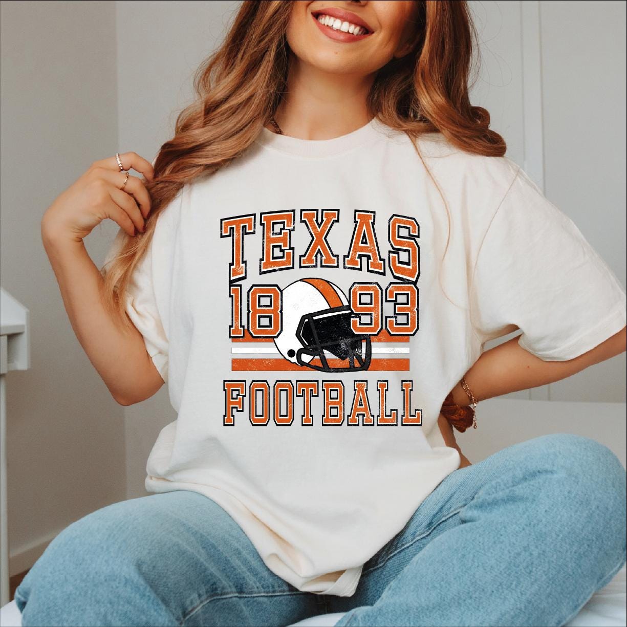  Texas Football Shirt, Texas Football Shirt, Texas Shirt, Texas Game Day Shirt, Vintage Women's Shirt, Texas College Shirt