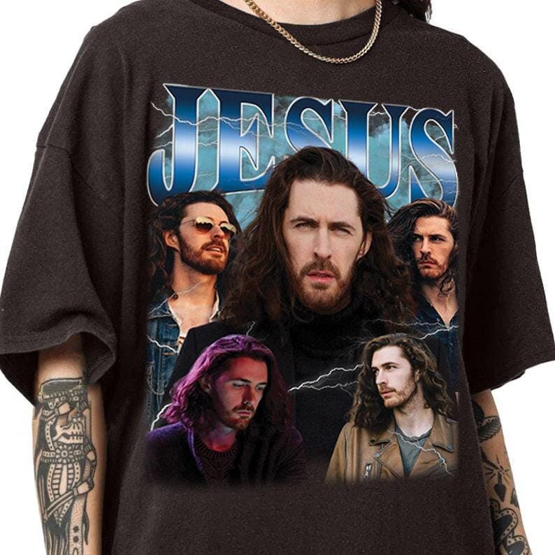 Hozier Jesus Vintage T-Shirt, Gift For Woman and Man Unisex T-Shirt TD3008 02