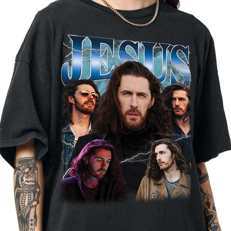Hozier Jesus Vintage T-Shirt, Gift For Woman and Man Unisex T-Shirt TD3008 02