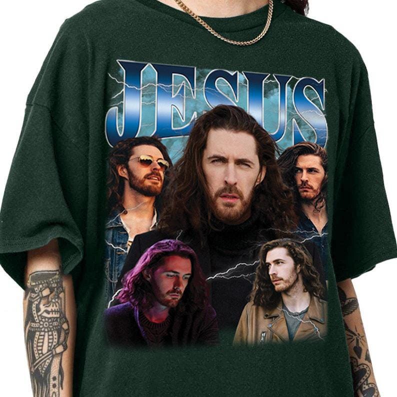 Hozier Jesus Vintage T-Shirt, Gift For Woman and Man Unisex T-Shirt TD3008 02