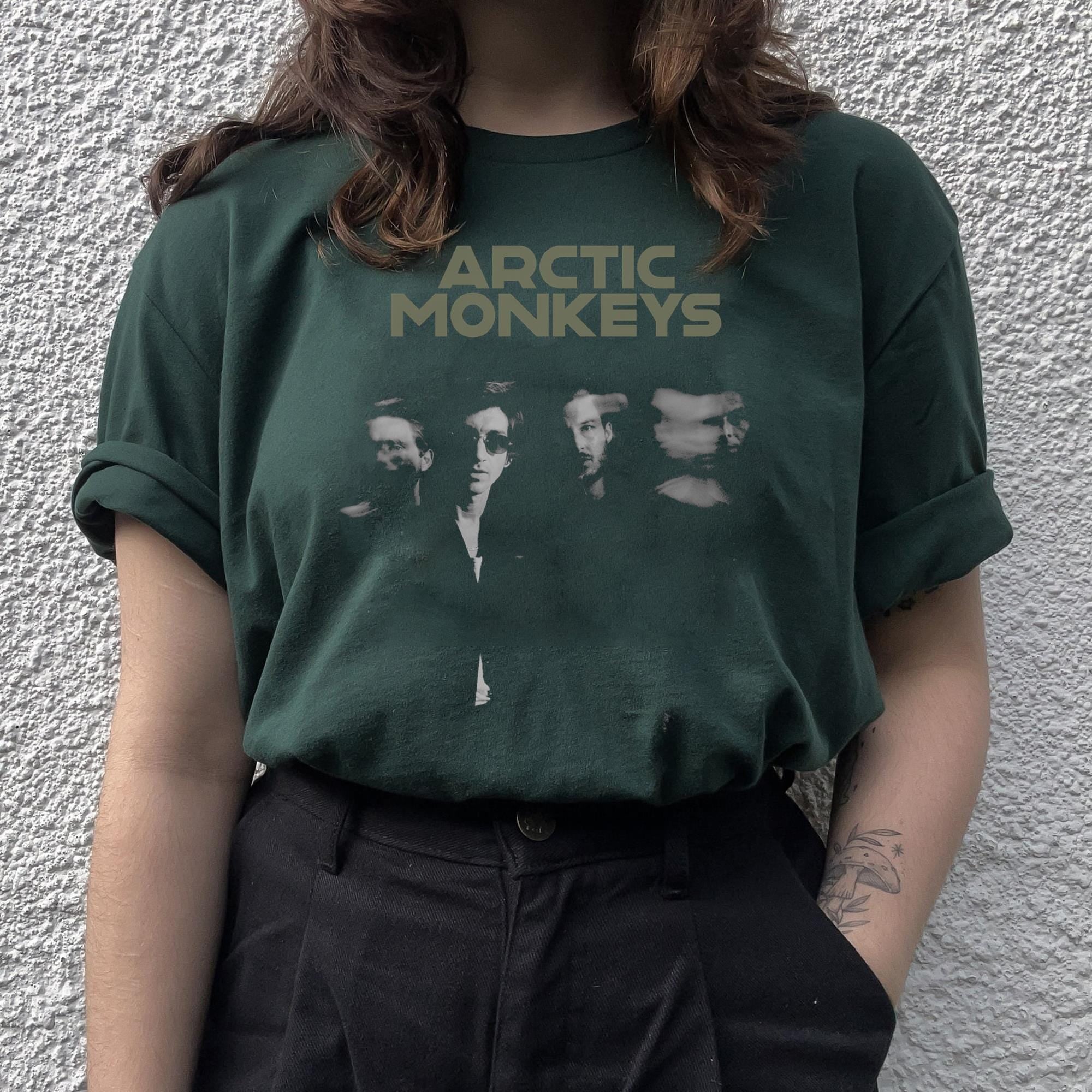 Arctic Monkey retro shirt, AM band music sweatshirt, hoodie TD0409 12