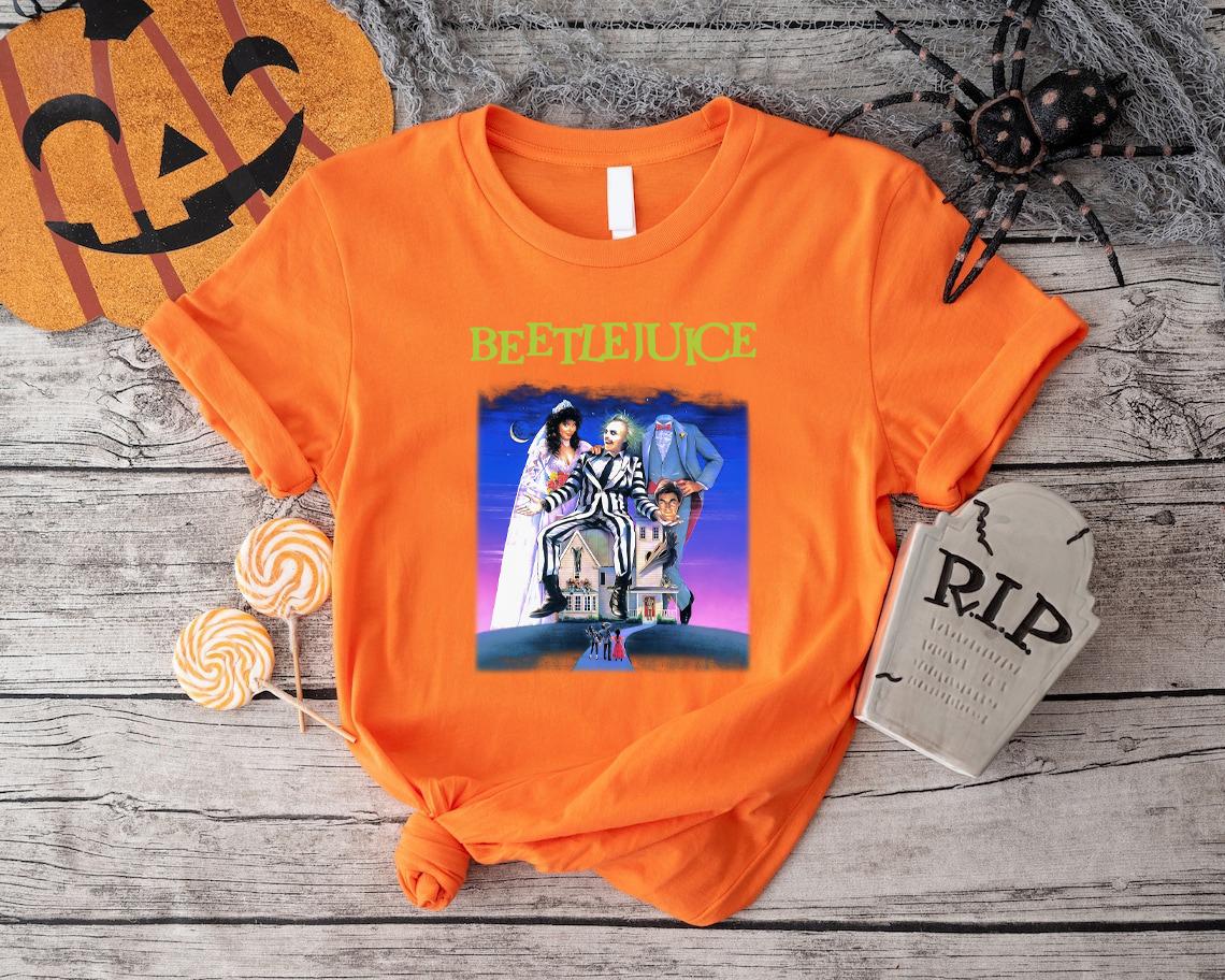 Beetlejuice 1988 Movie shirt, Vintage Horror Beetlejuice Shirt, Beetlejuice Halloween Shirt Comfort Colors, Beetlejuice Shirt HWN2008 14