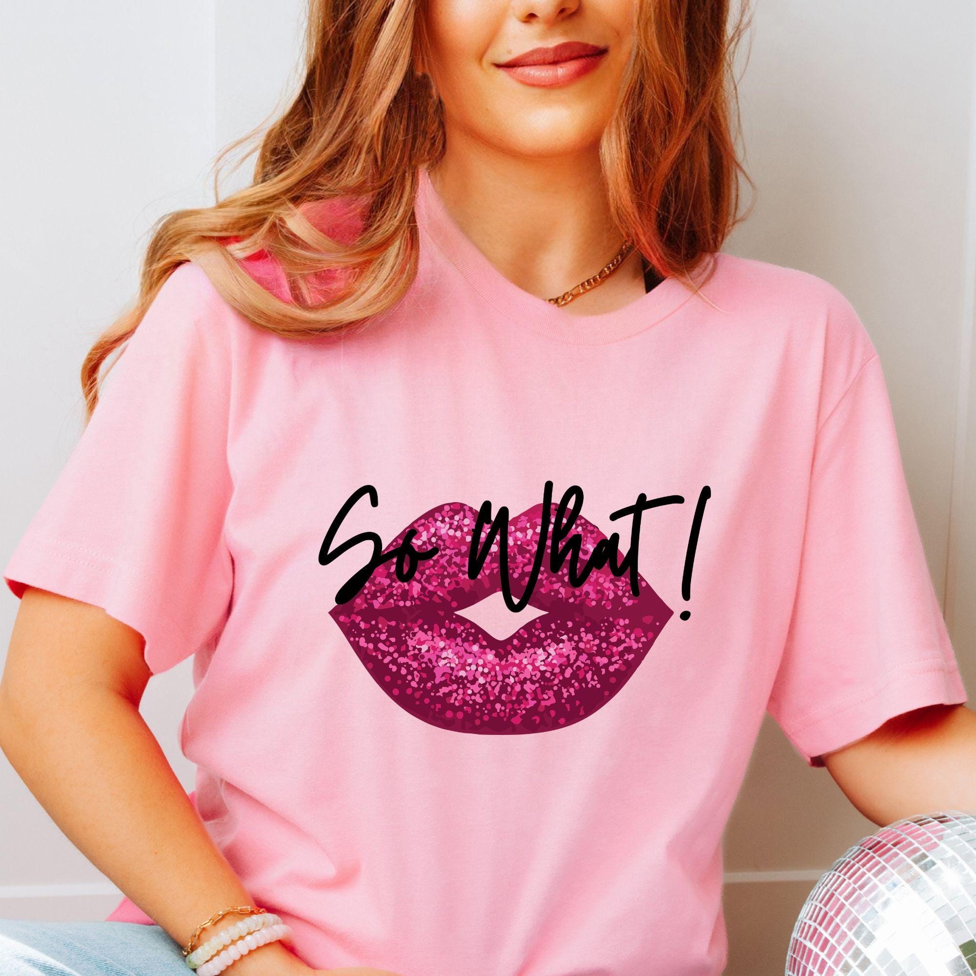 Trendy P!nk T Shirt, For Music Lovers Concert Tee For Pink,Pink Lover Gift For Her, Pink Concert Outfit, Song Lyrics Tee, So What Song Shirt TD2308 10