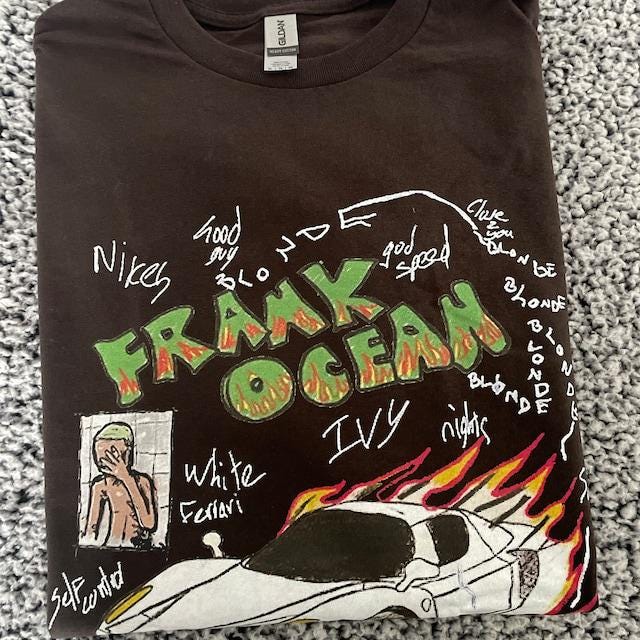 Frank Ocean Blond album retro shirt, Frank Ocean music sweatshirt, hoodie TD0409 13
