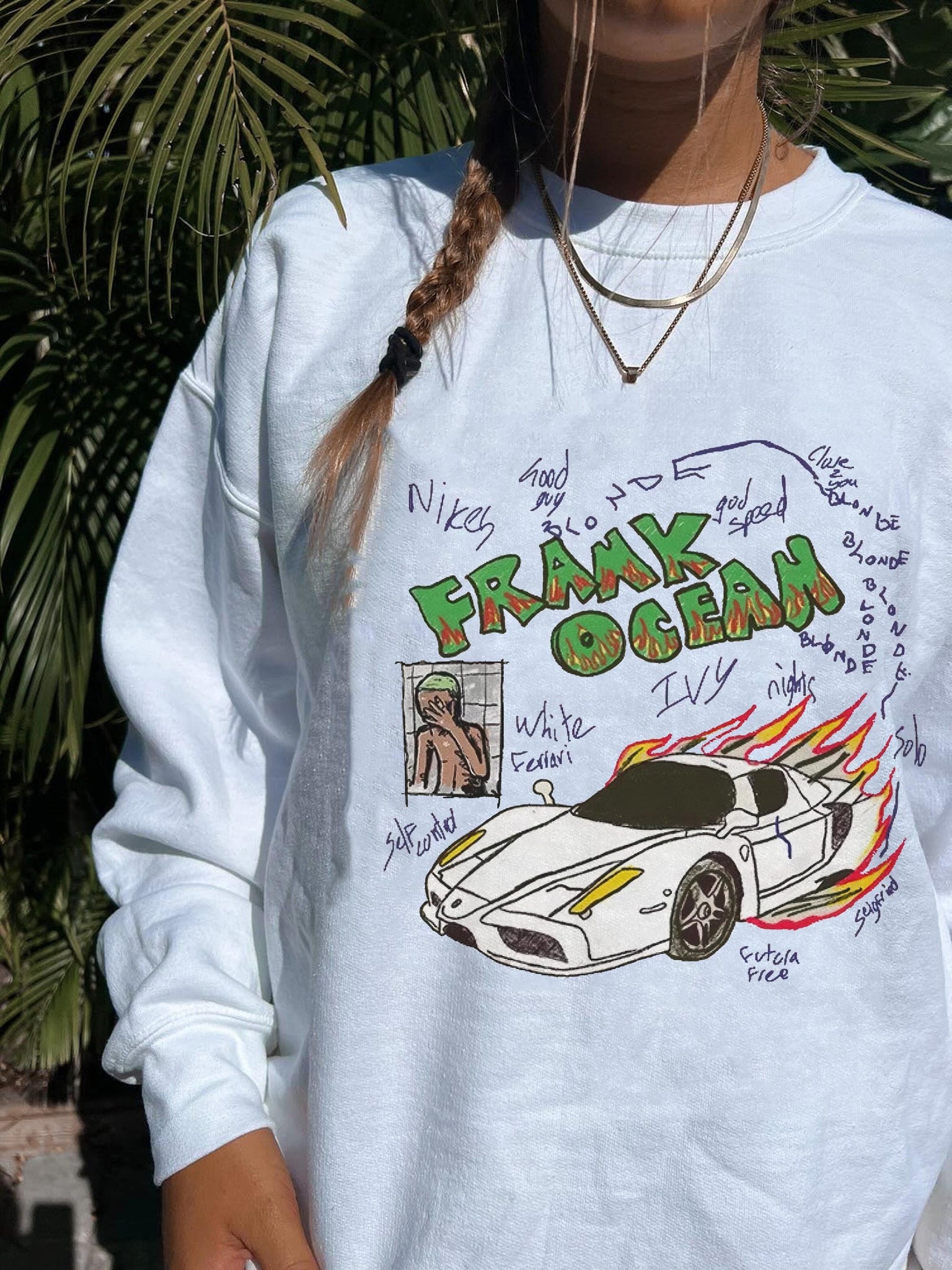 Frank Ocean Blond album retro shirt, Frank Ocean music sweatshirt, hoodie TD0409 13