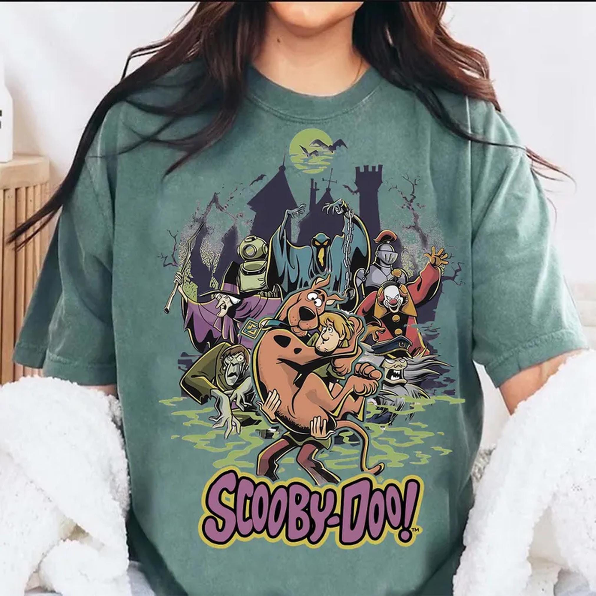 Vintage Scooby shirt, Retro Halloween shirt, 90s Horror Movie shirt, Scoobydoo shirt, Vintage Horror Movie Character shirt, Horror Movie 1756176576bga HW2208 02