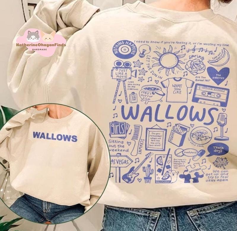 Model Tour 2024 date shirt, Wallows Bad Dreams Album Aesthetic Shirt, Wallows Band Shirt, Model Tour 2024 Shirt TD1409