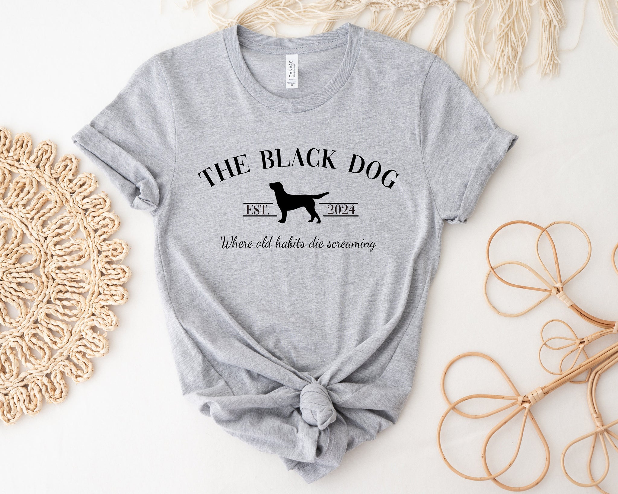 The Black Dog Shirt, New Album Era Shirt, Ts New Album Shirt, TTPD Merch, Trend Shirt, Trendy Concert Shirt, Preppy Shirt, Gift for her