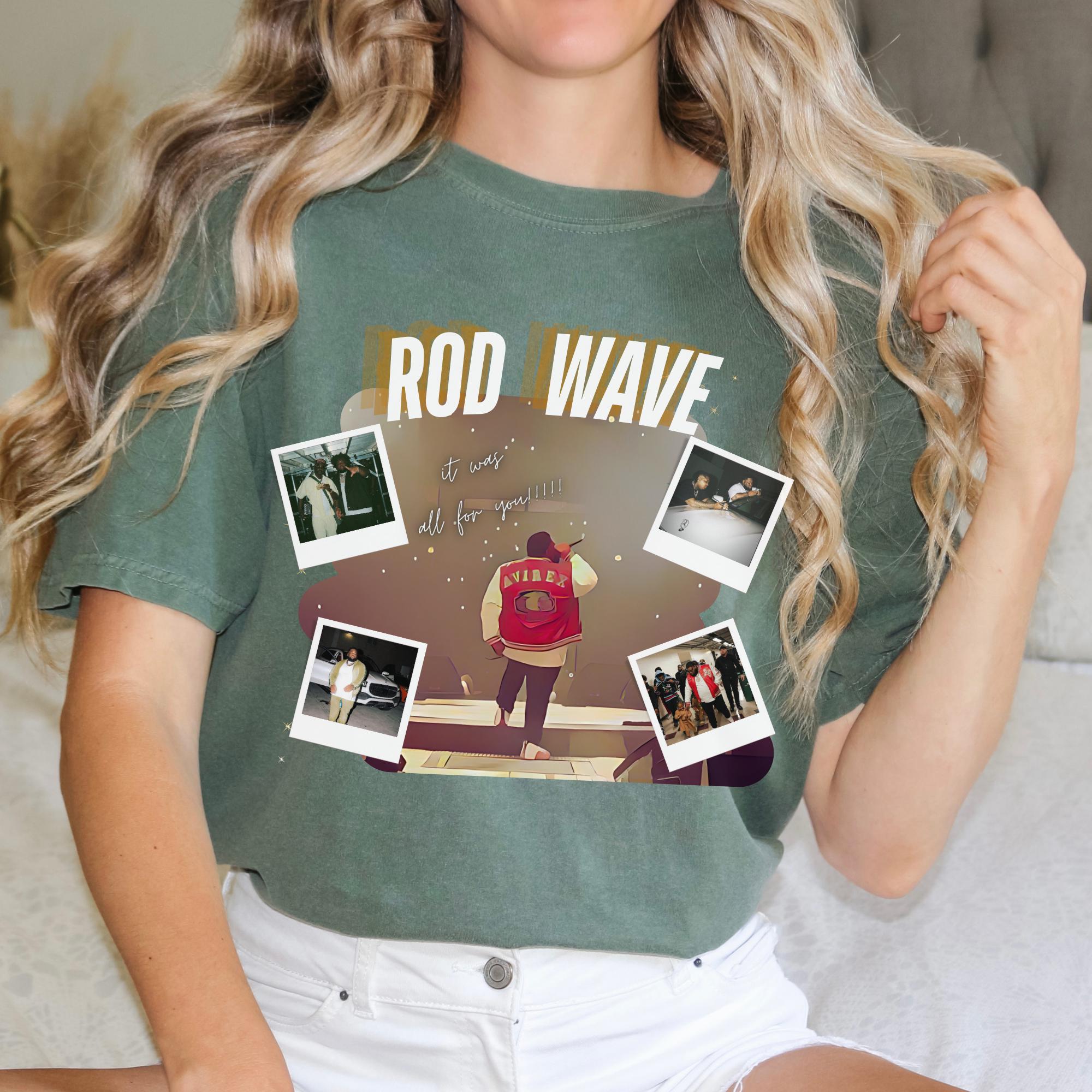 Rod Wave "It Was All For You"  Graphic T-Shirt | Fan Merch| Embrace Your Emotions | Retro Rod Wave concert tee| Everyday Wear