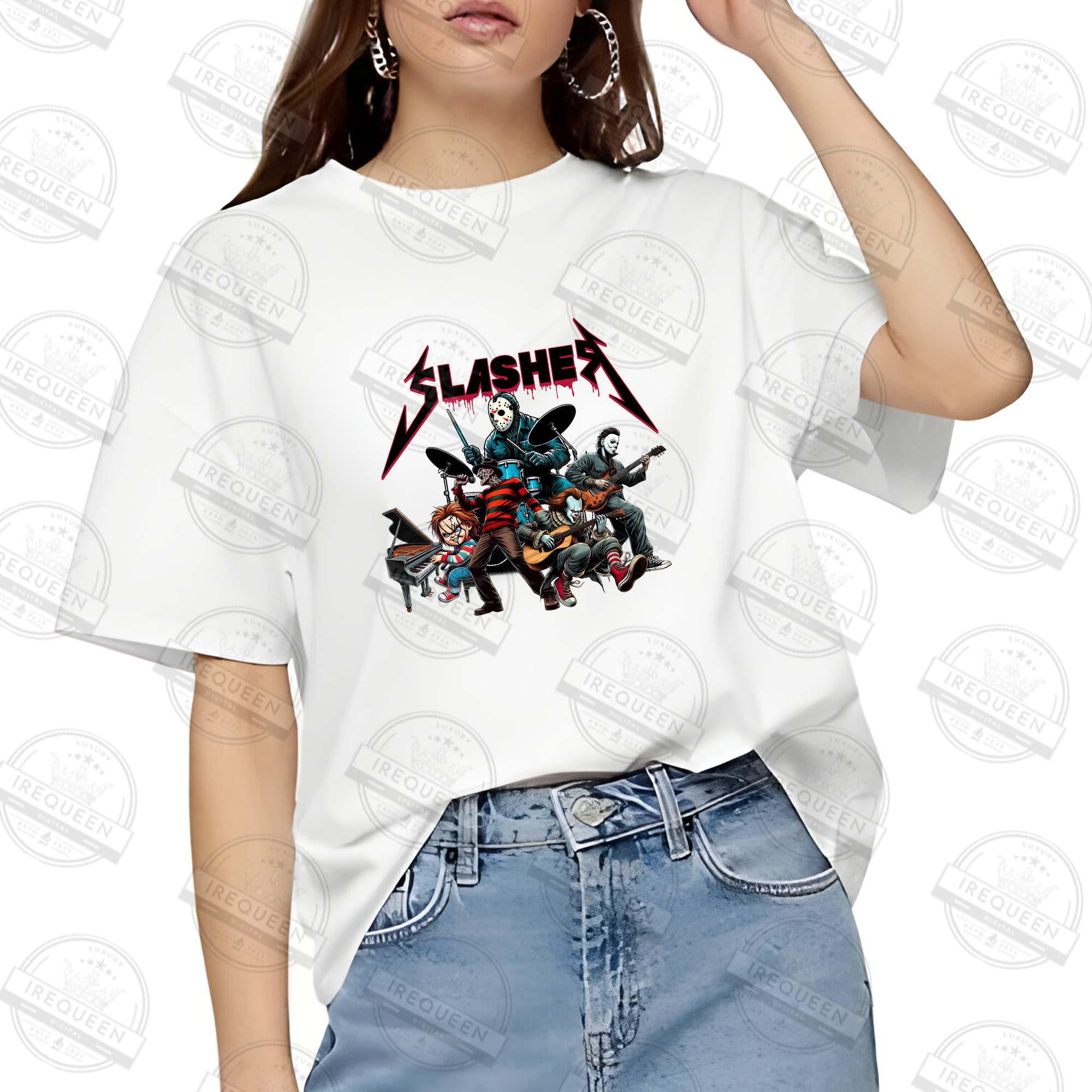 Horror Movie Shirt, Series Killer Halloween Shirt, Horror Character Shirt, Movie Killers Shirt, Scary Halloween Movie Shirt, Digital File HW1708 18
