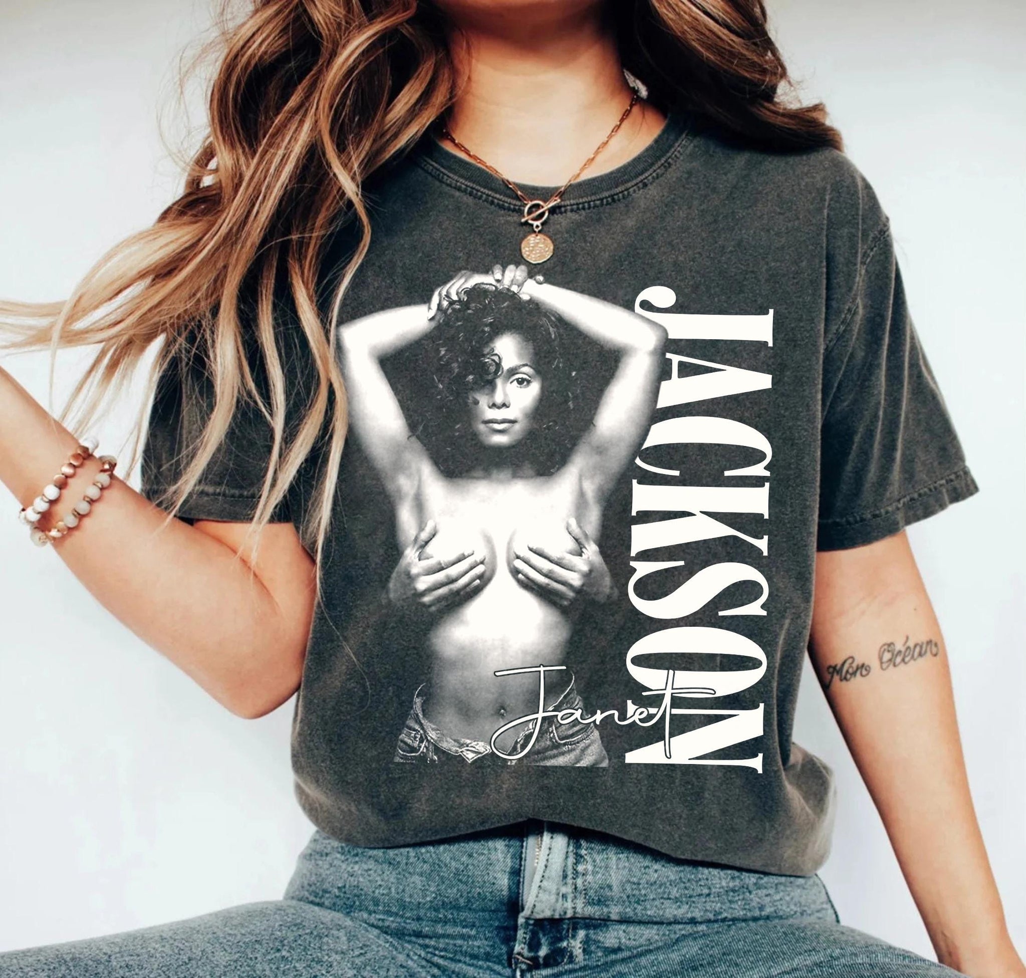 Janet Jackson Concert Tour T Shirt, Vintage Janet Jackson Shirt, Funny Janet Jackson Trendy Shirt, Fans Gift 2024