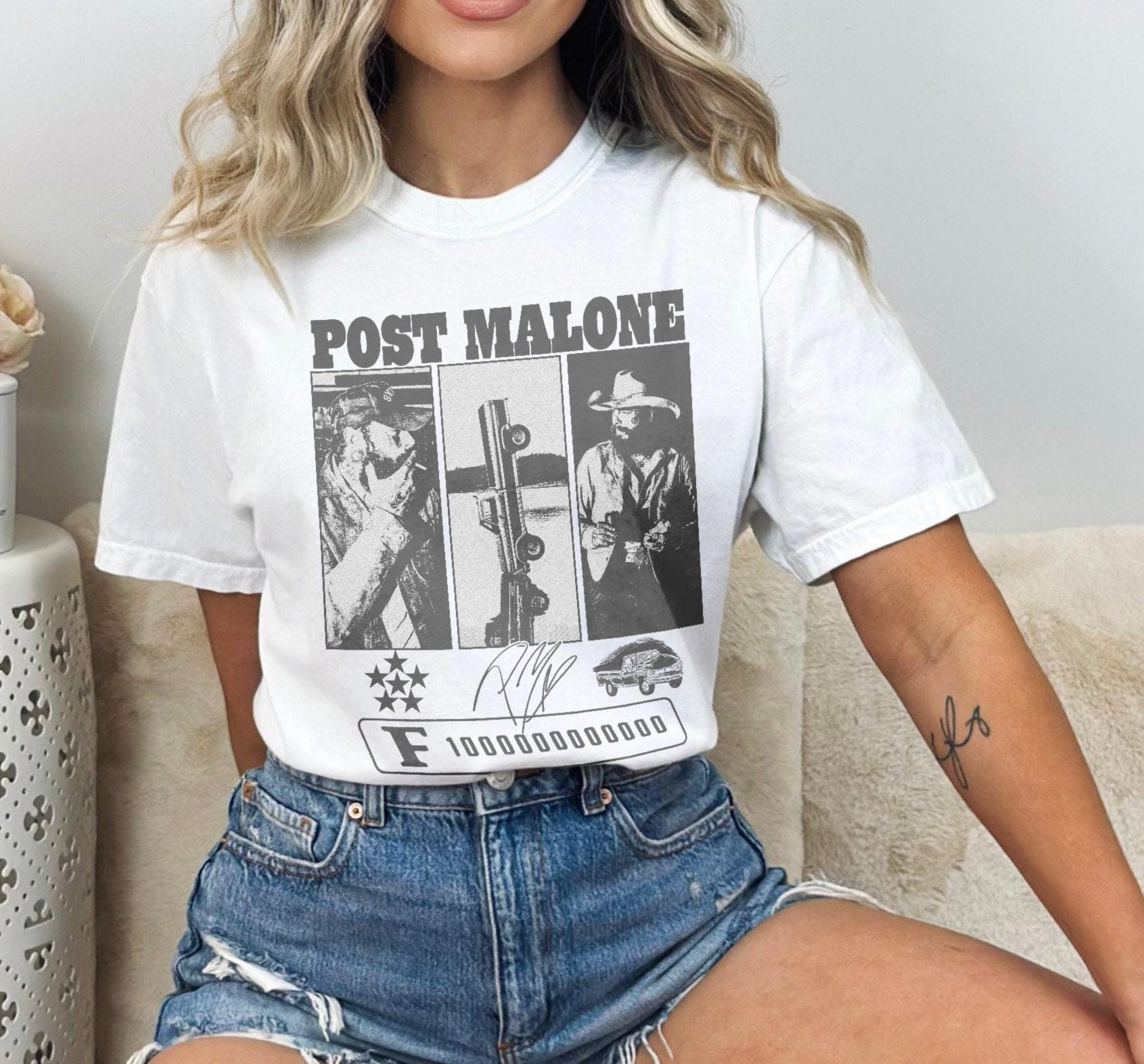 Vintage Post Malone Shirt, Post Malone The F-1 Trillion Album Shirt, Post Malone merch, I had some help, Posty Tee, Post Malone Tour Shirt TD1010