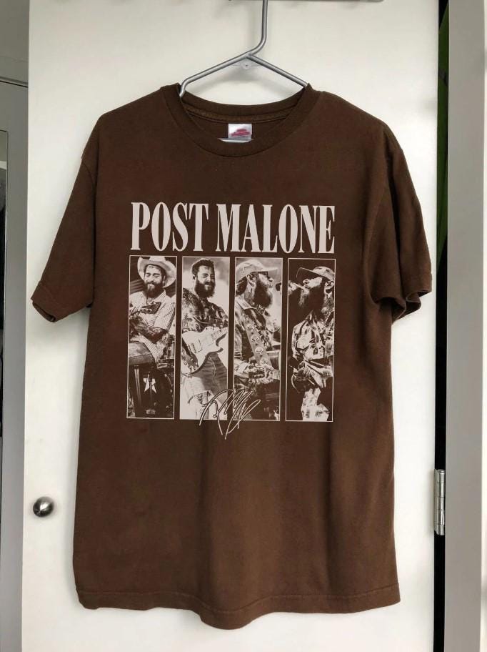 Posty Rap Shirt, Vintage Posty Graphic Shirt, Malone Music The Album Shirt, Tour 2024 Shirt, Posty Tour Rapper Gift for Women Men Tee Shirt MS2208 07