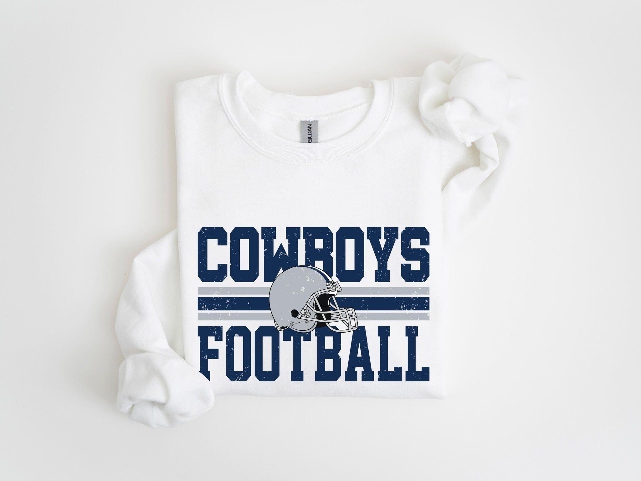 Cowboys Football Sweatshirt, Dallas Cowboys Game Day Shirt, Dallas Fan Apparel, Football Season Sweater, Cowboys Fan Gift, Vintage Cowboys