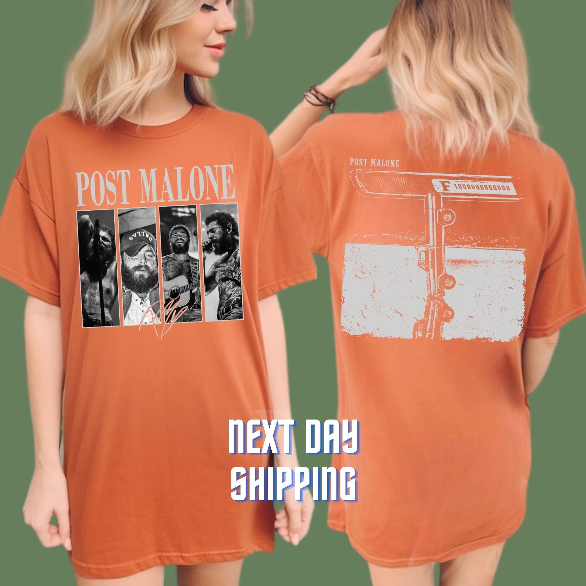 s Post MaloneF1 Trillion Tour Rap Music Merch Shirt, Austin Album Rap 90s Tee, Post Malone Tour Rapper Gift Tshirt TD1409