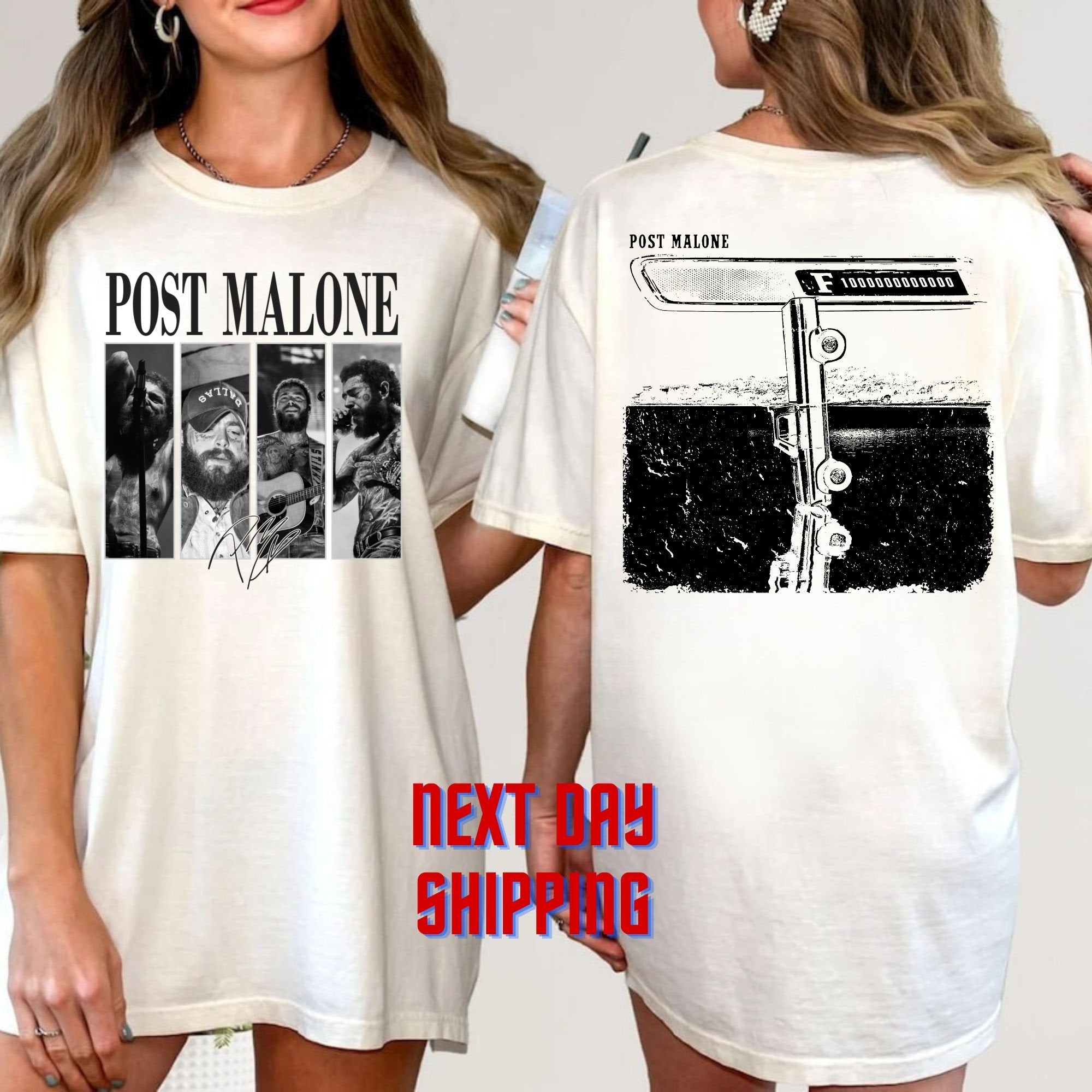 s Post MaloneF1 Trillion Tour Rap Music Merch Shirt, Austin Album Rap 90s Tee, Post Malone Tour Rapper Gift Tshirt TD1409